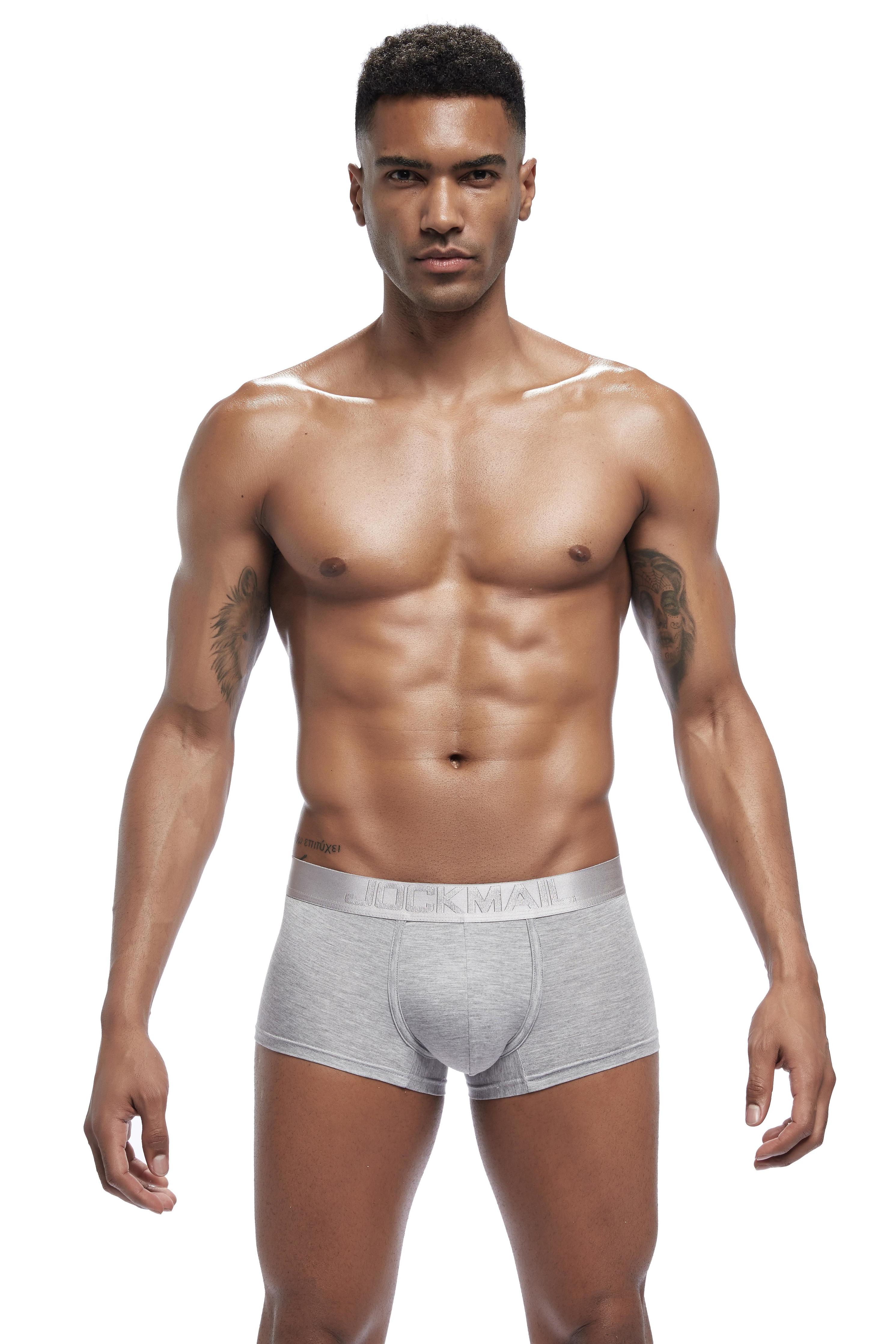 Men's JOCKMAIL JM445 - Monochromatic Boxer - Image 7