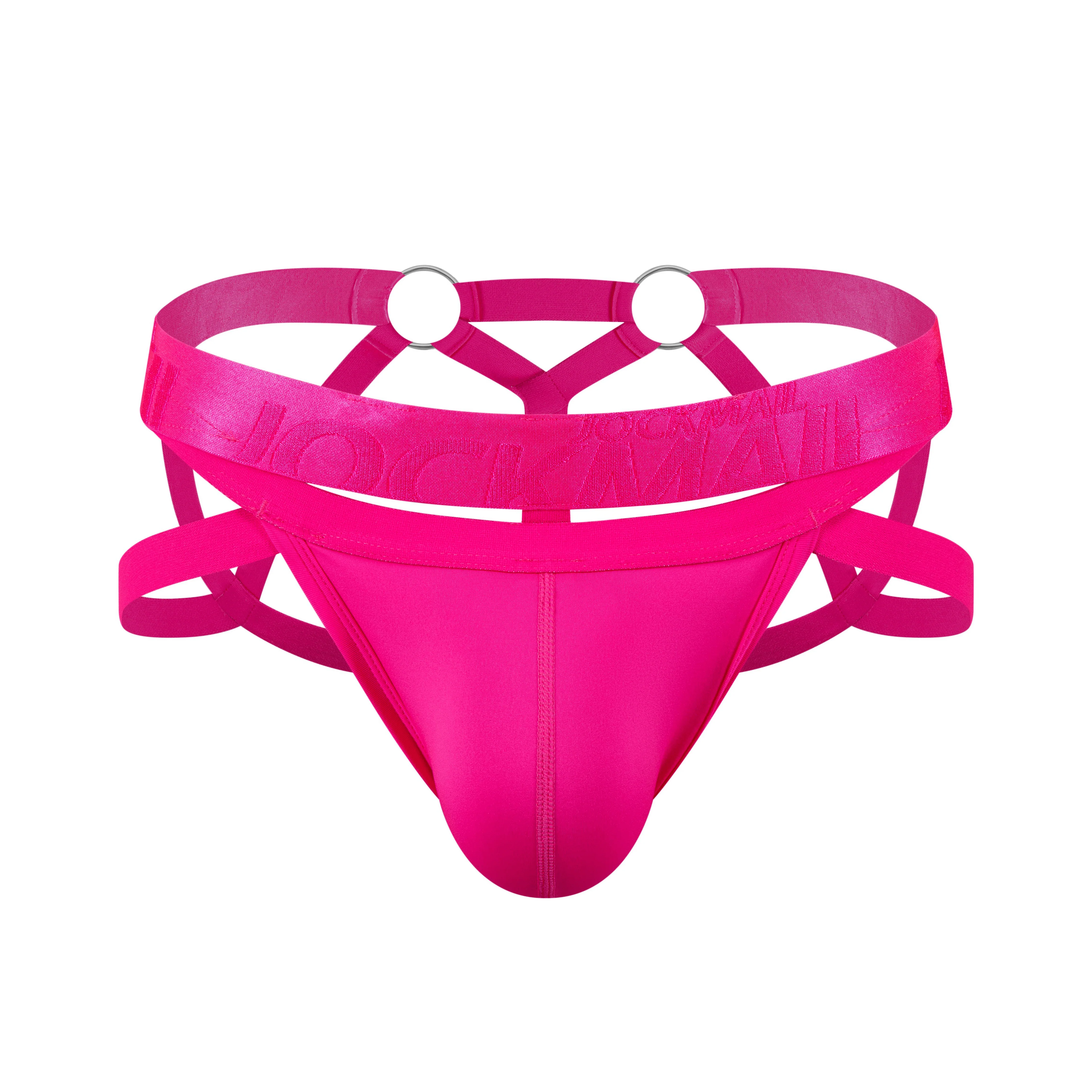 Men's JOCKMAIL JM253 - Monochromatic Spider Fetish Jockstrap - Image 12