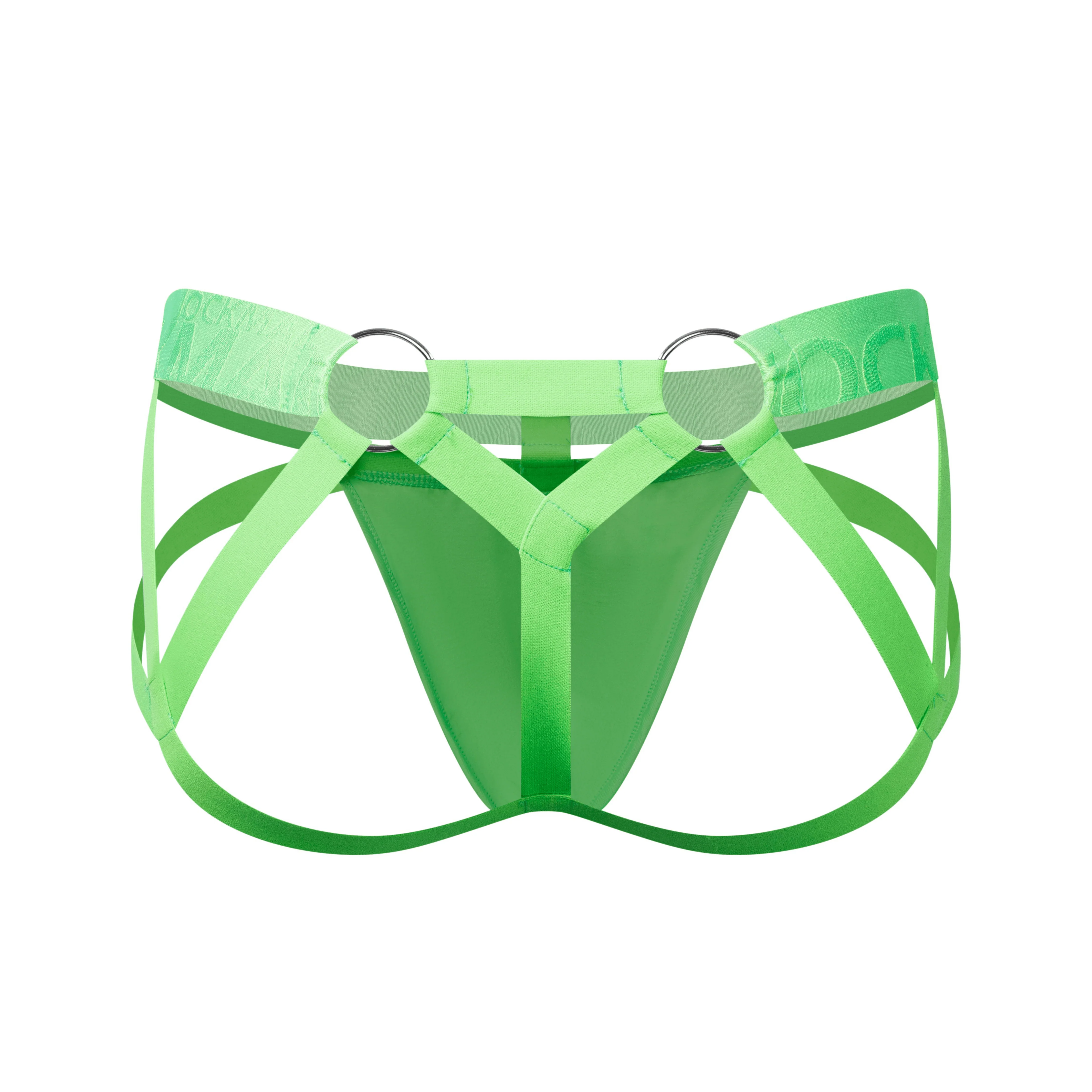 Men's JOCKMAIL JM253 - Monochromatic Spider Fetish Jockstrap - Image 14