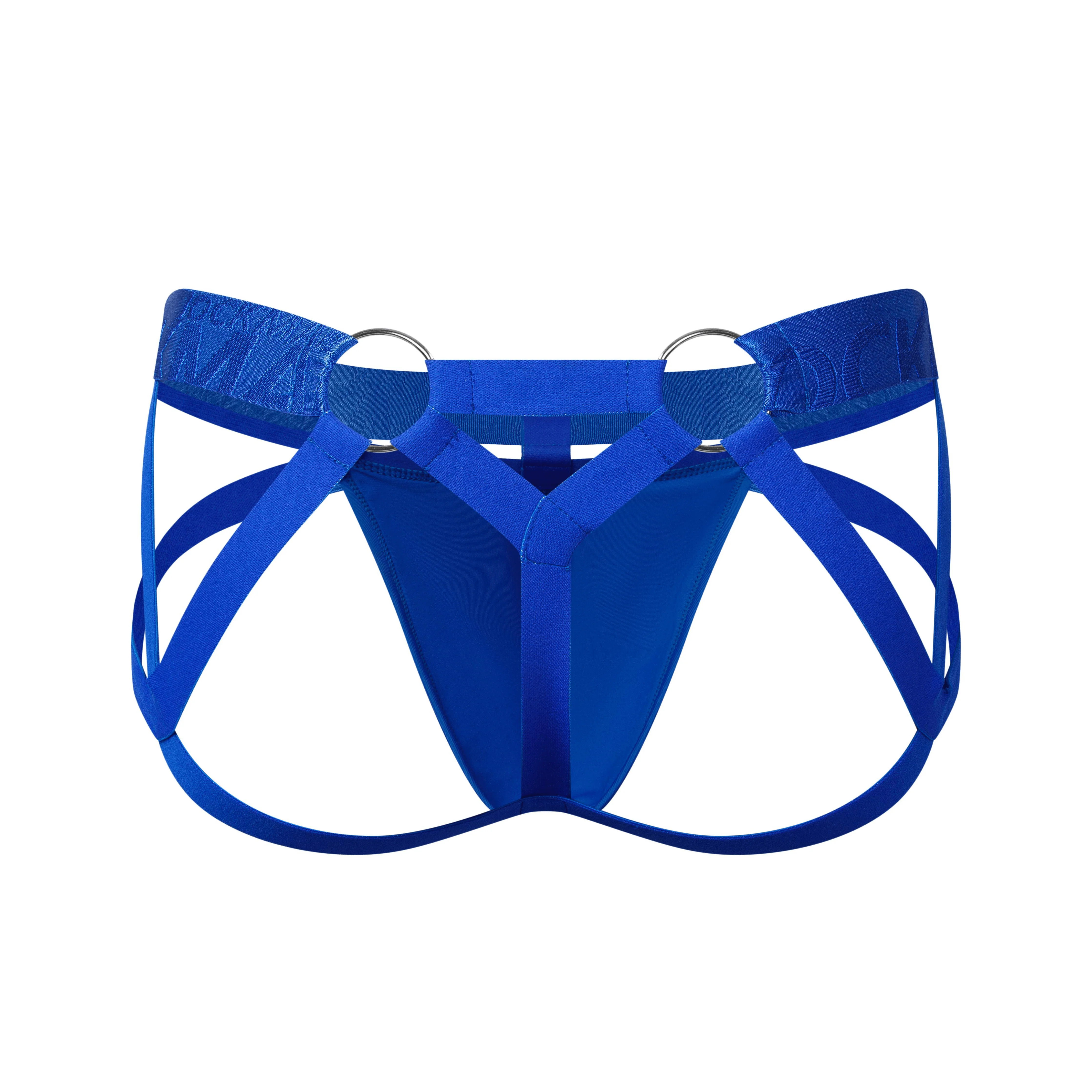 Men's JOCKMAIL JM253 - Monochromatic Spider Fetish Jockstrap - Image 5
