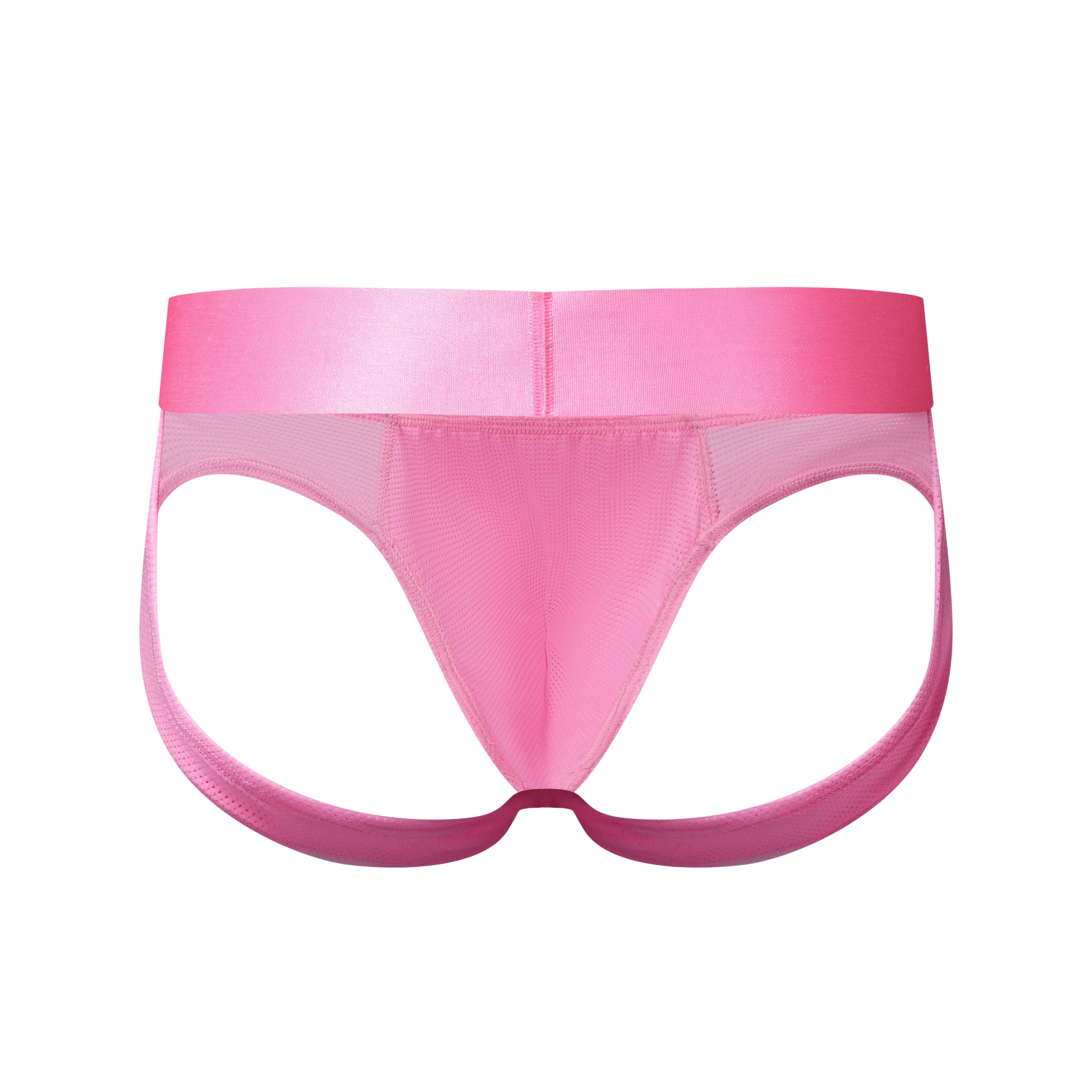 Men's JOCKMAIL JM357 - Neon Monochromatic Backless Brief - Image 12