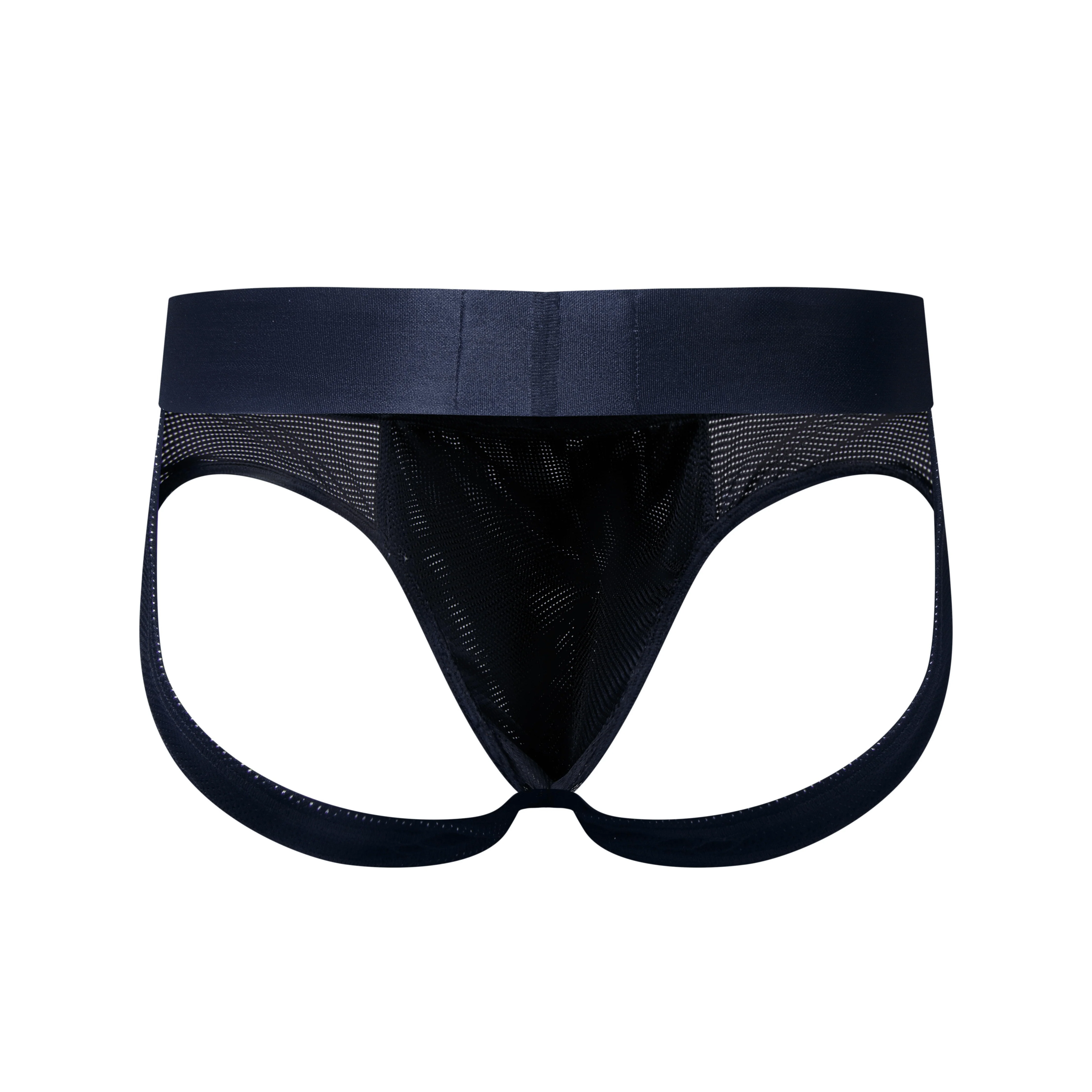 Men's JOCKMAIL JM357 - Neon Monochromatic Backless Brief - Image 3