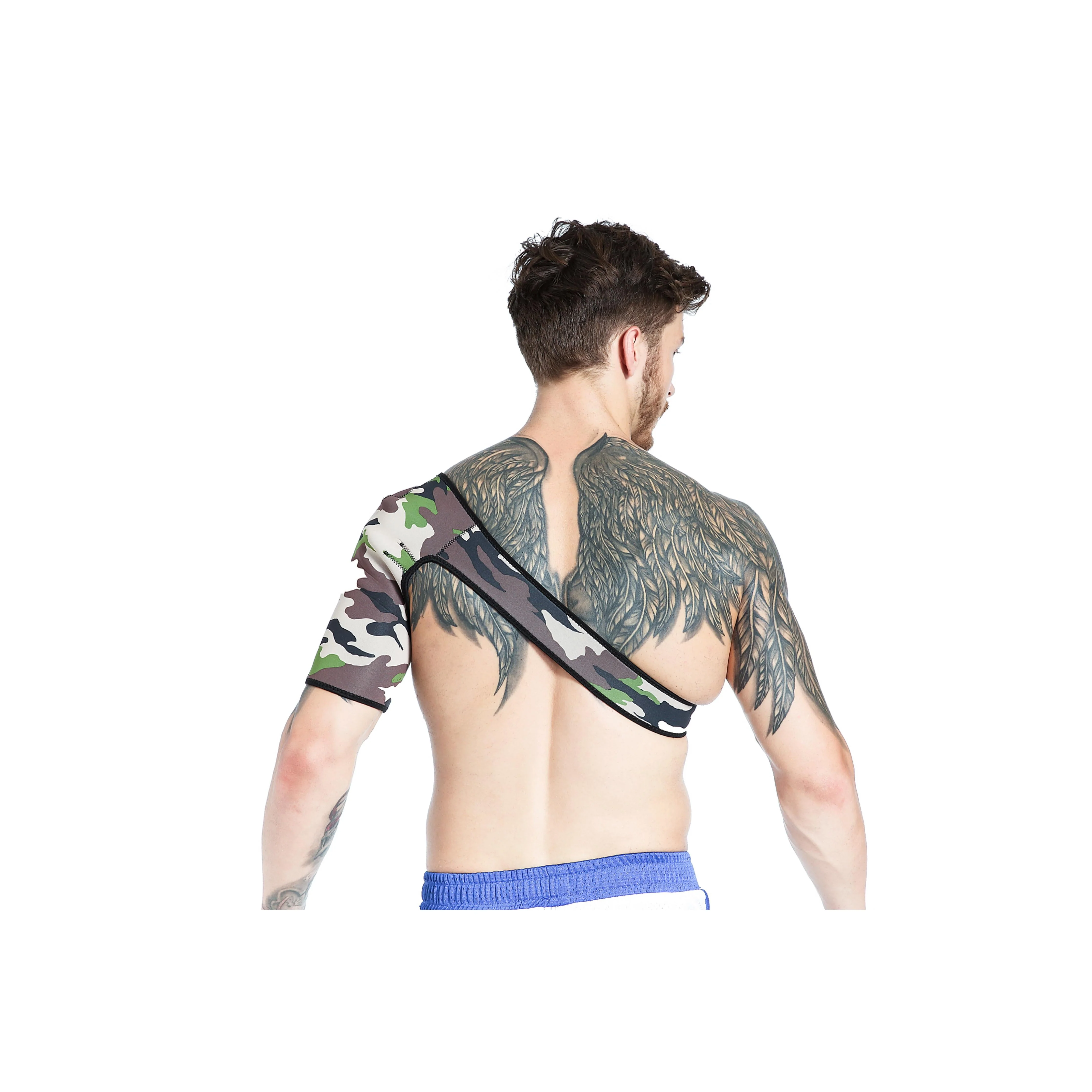 Men's JOCKMAIL JM901 Left Shoulder Strap - Camoflage - Image 3