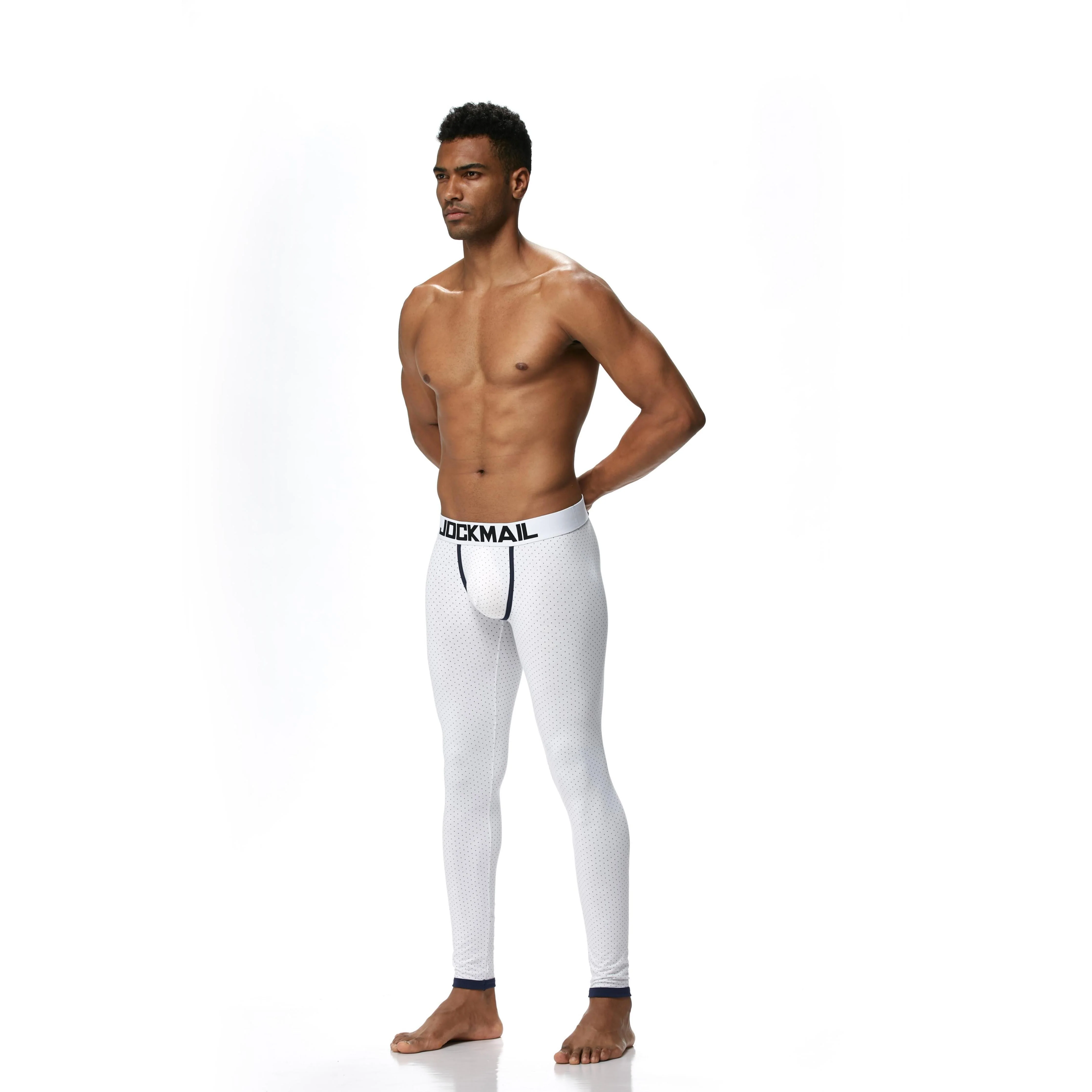 Men's JOCKMAIL JM1103 - Dotted Longjohn - Image 11