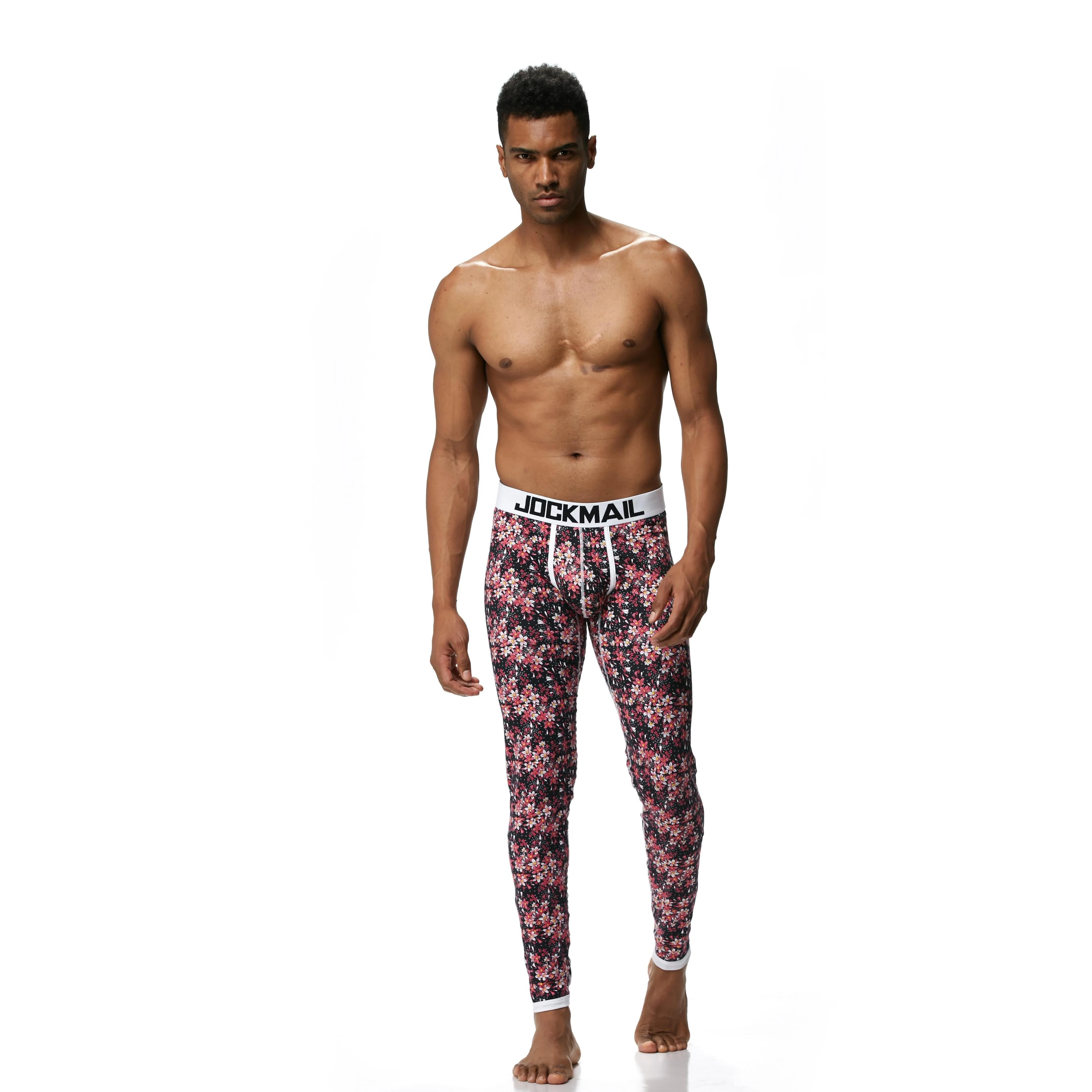Men's JOCKMAIL JM1105 - Floral Longjohn - Image 5