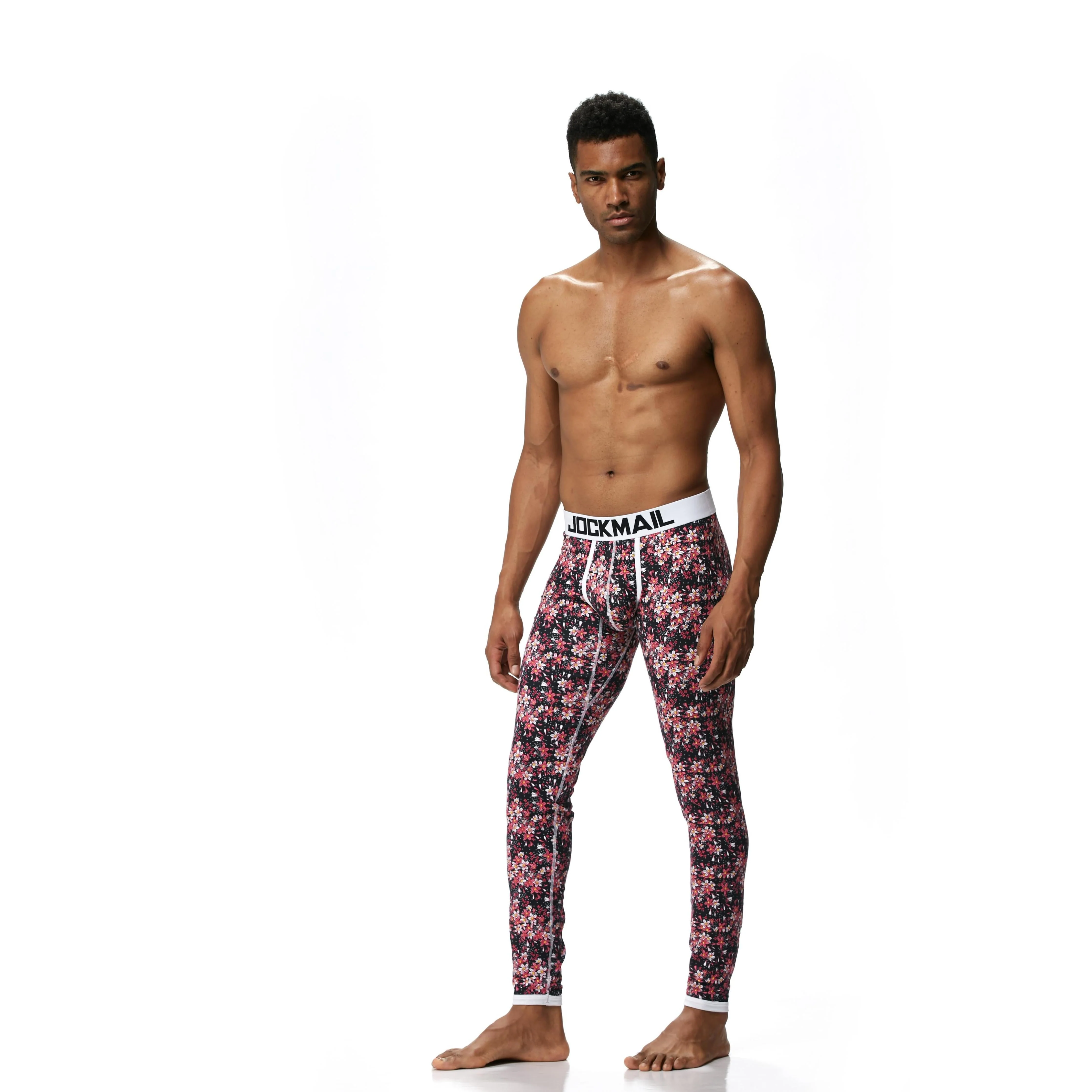 Men's JOCKMAIL JM1105 - Floral Longjohn - Image 6