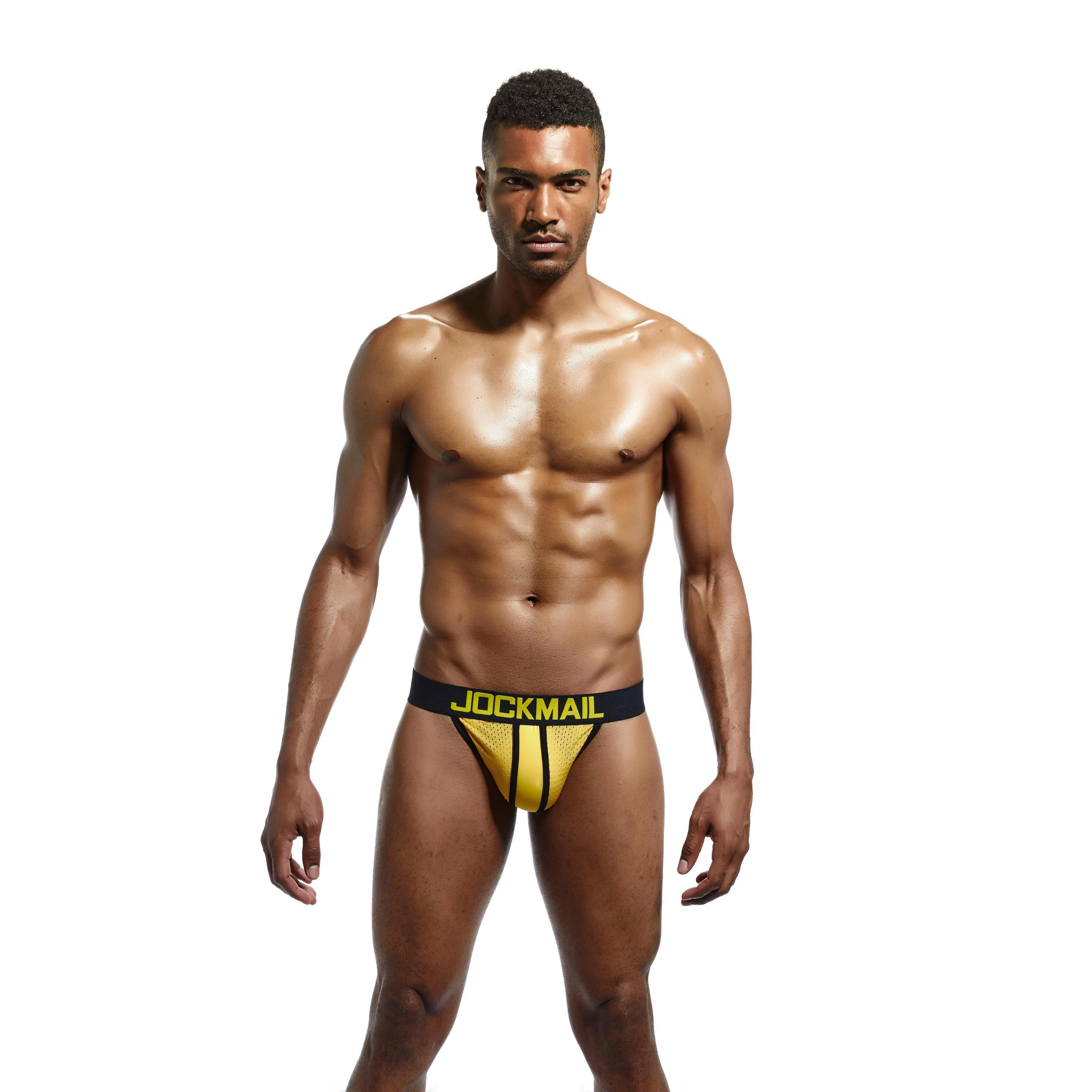 Men's JOCKMAIL JM203 - Mesh Lined Jockstrap - Image 4