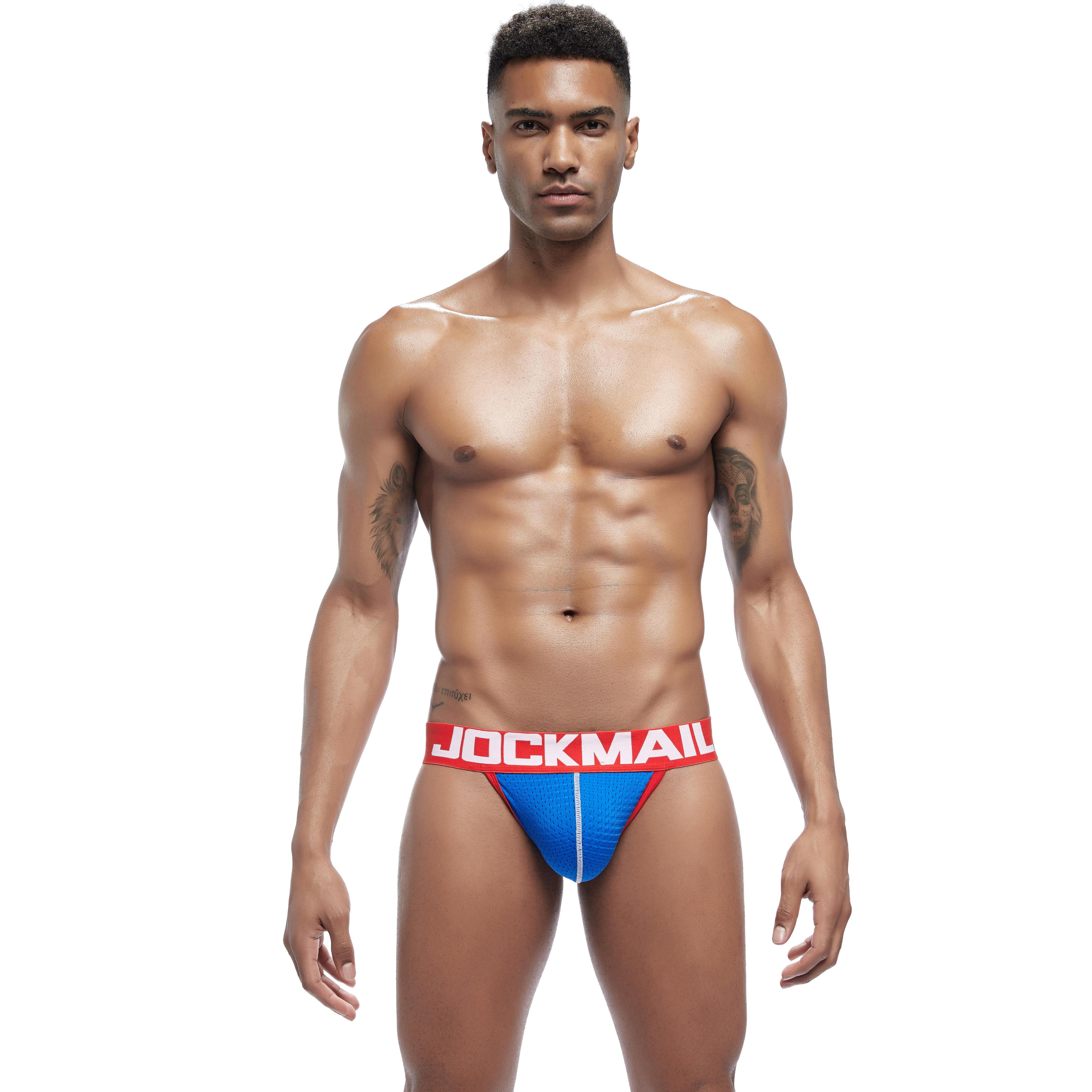 Men's JOCKMAIL JM218 - Mesh Jockstrap - Image 4