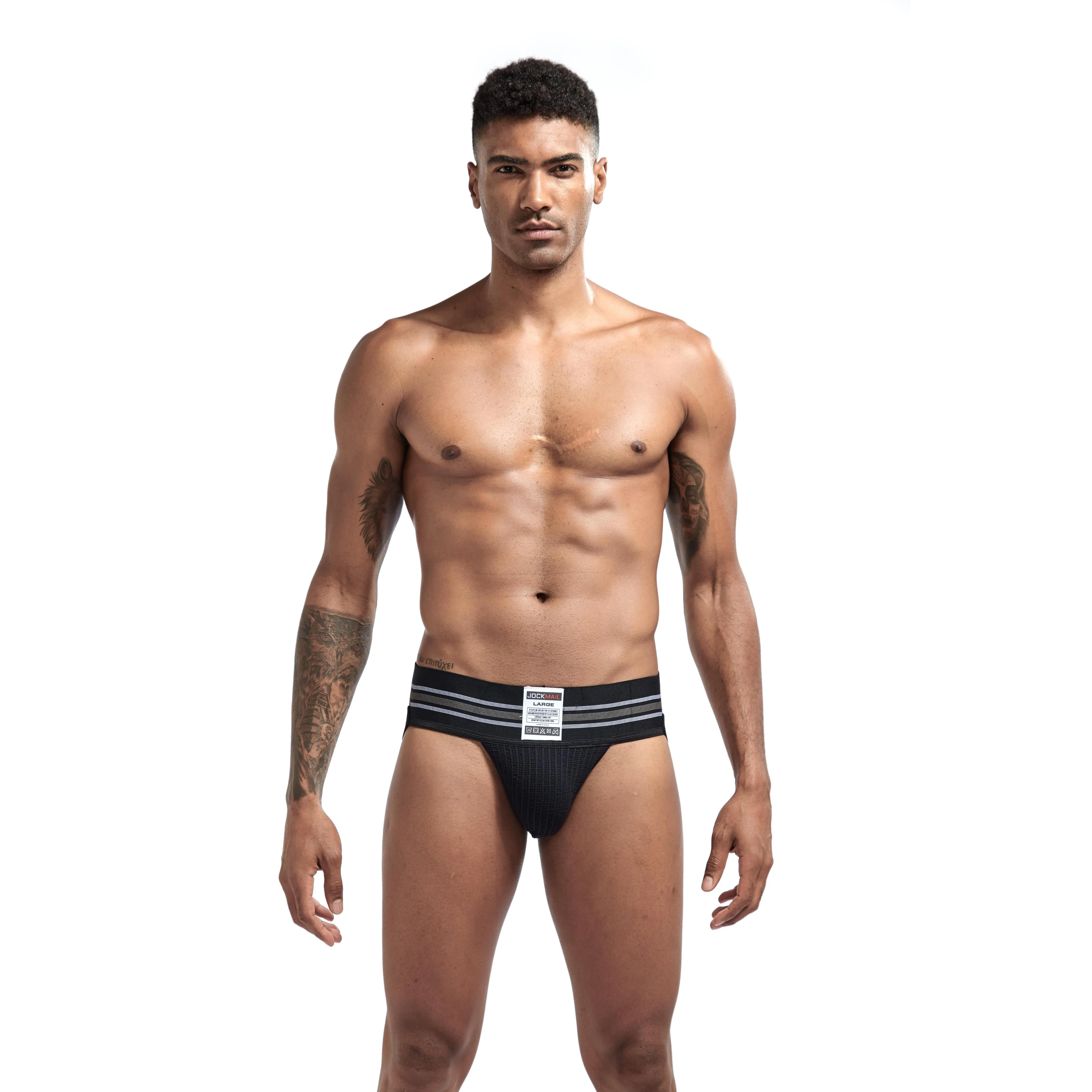 Men's JOCKMAIL JM223 - Old School Jockstrap - Image 2