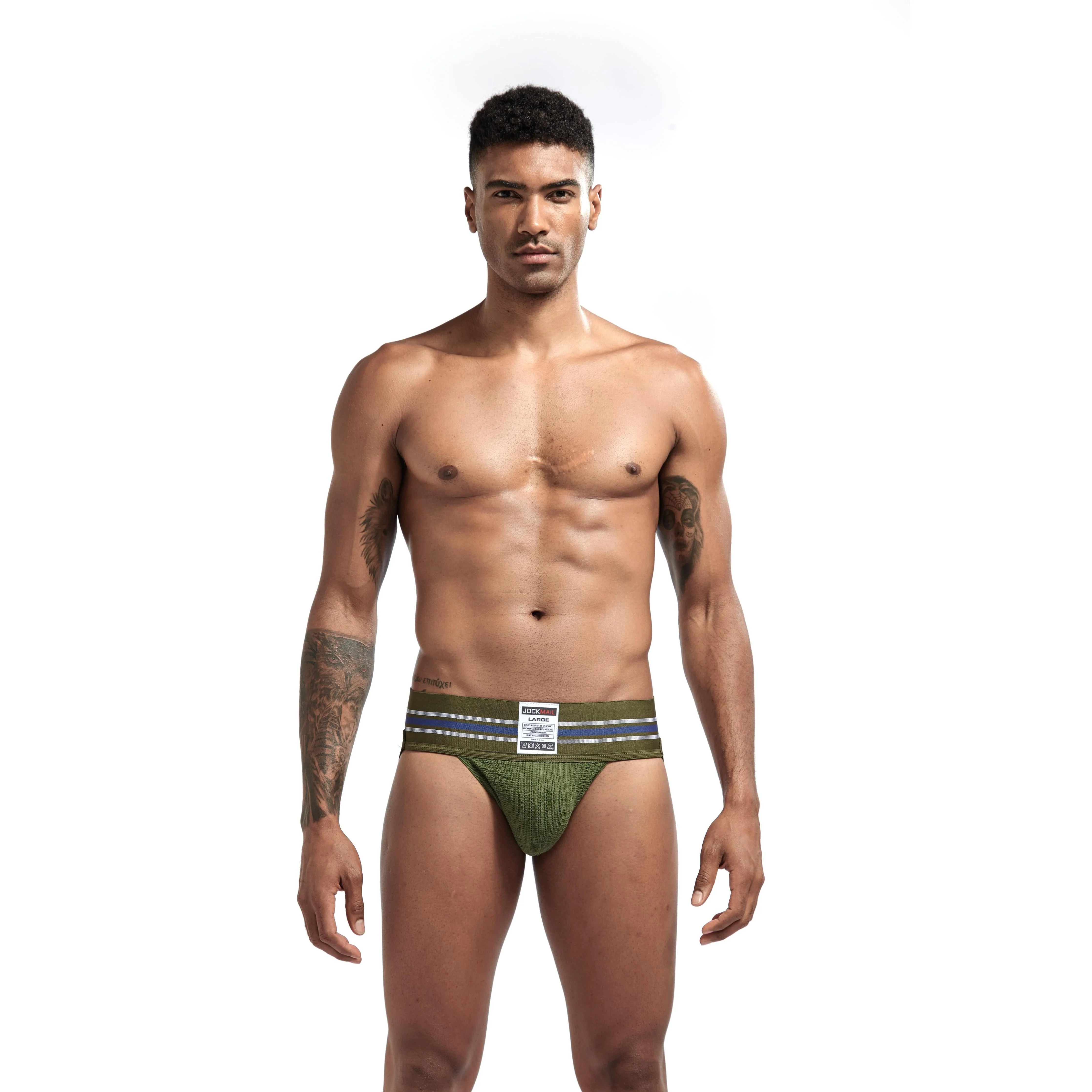 Men's JOCKMAIL JM223 - Old School Jockstrap - Image 6