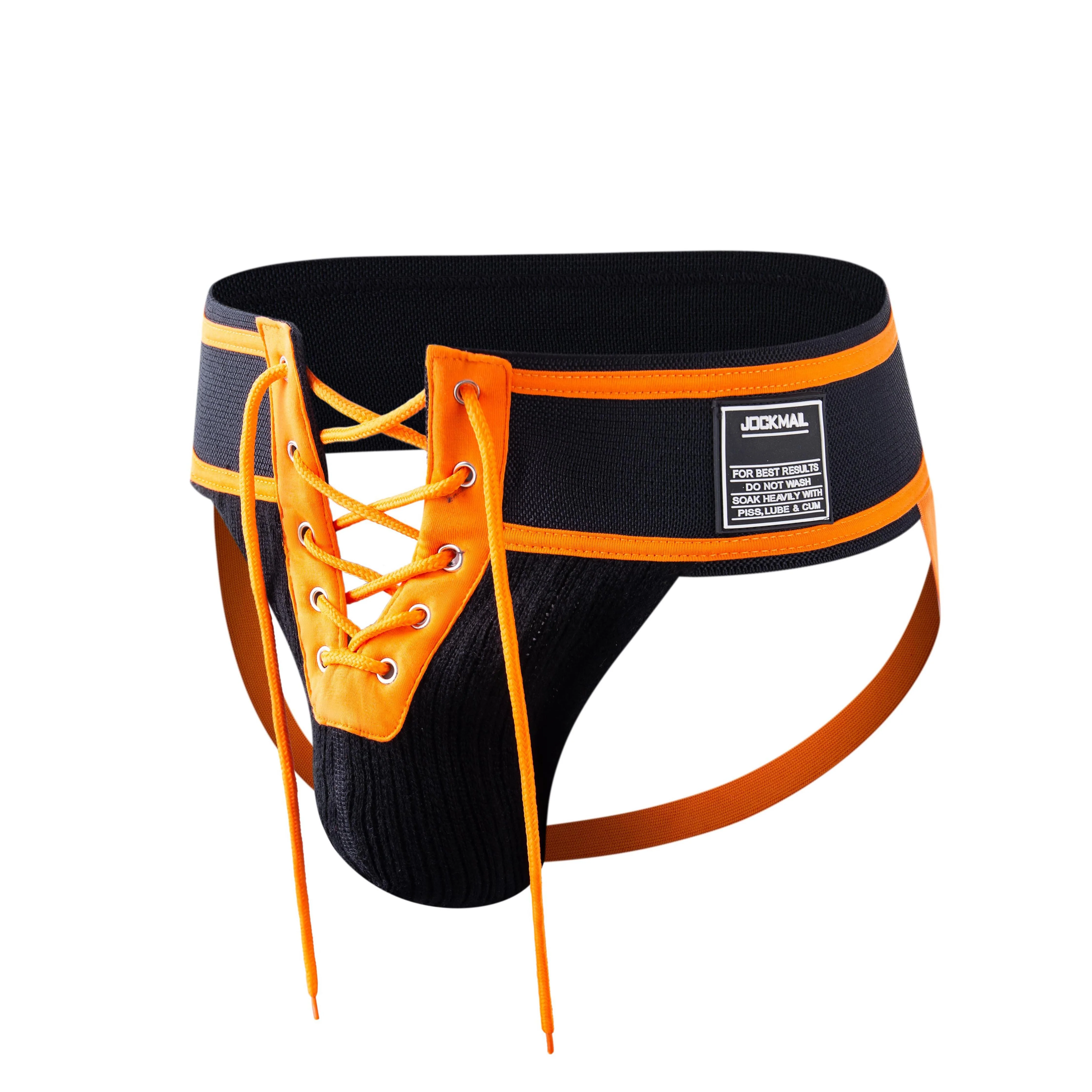 Men's JOCKMAIL JM225 Jockstrap - Old School Lace Jockstrap - Image 3