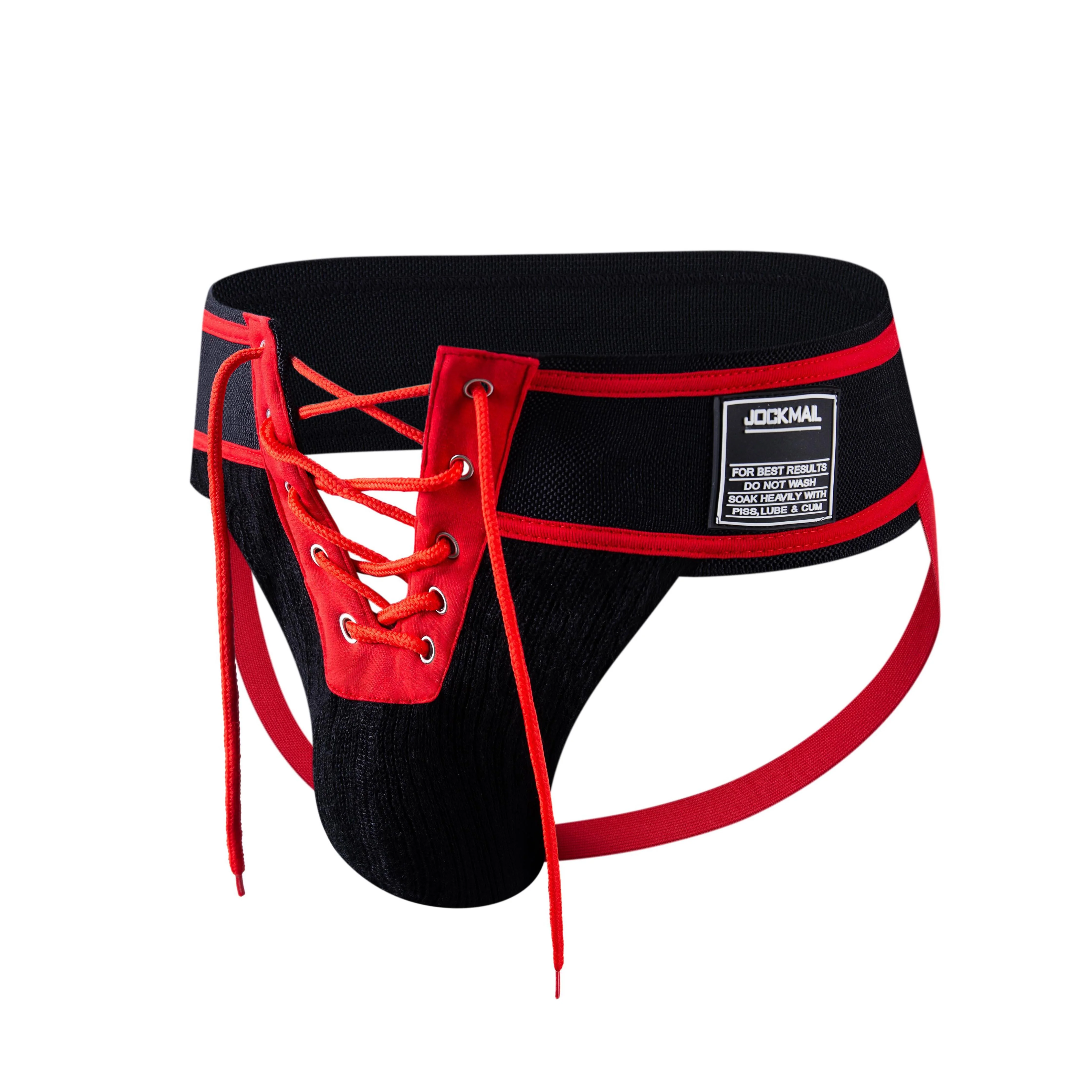 Men's JOCKMAIL JM225 Jockstrap - Old School Lace Jockstrap - Image 5