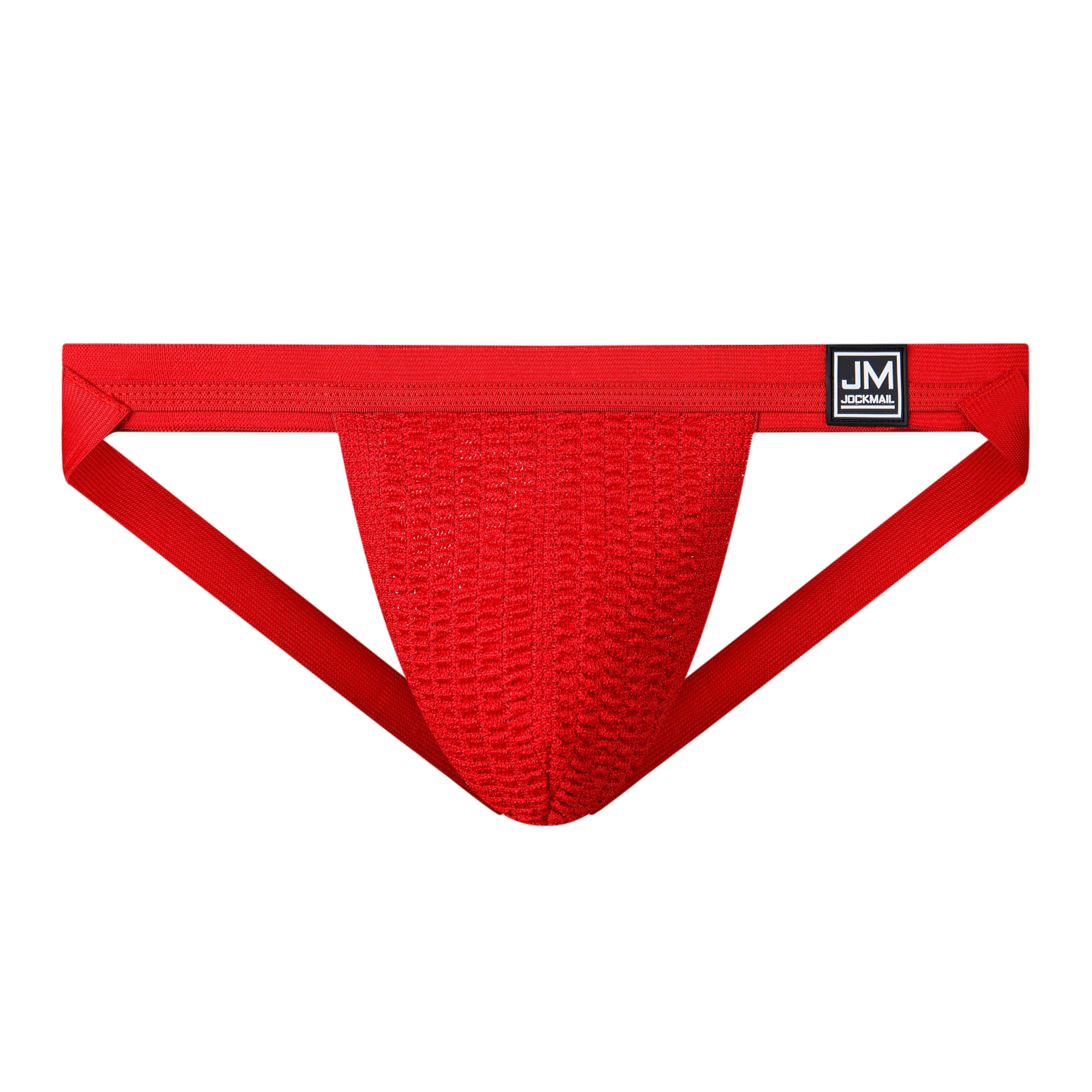 Men's JOCKMAIL JM228 - Pride Old School Classic Jockstrap - Image 4