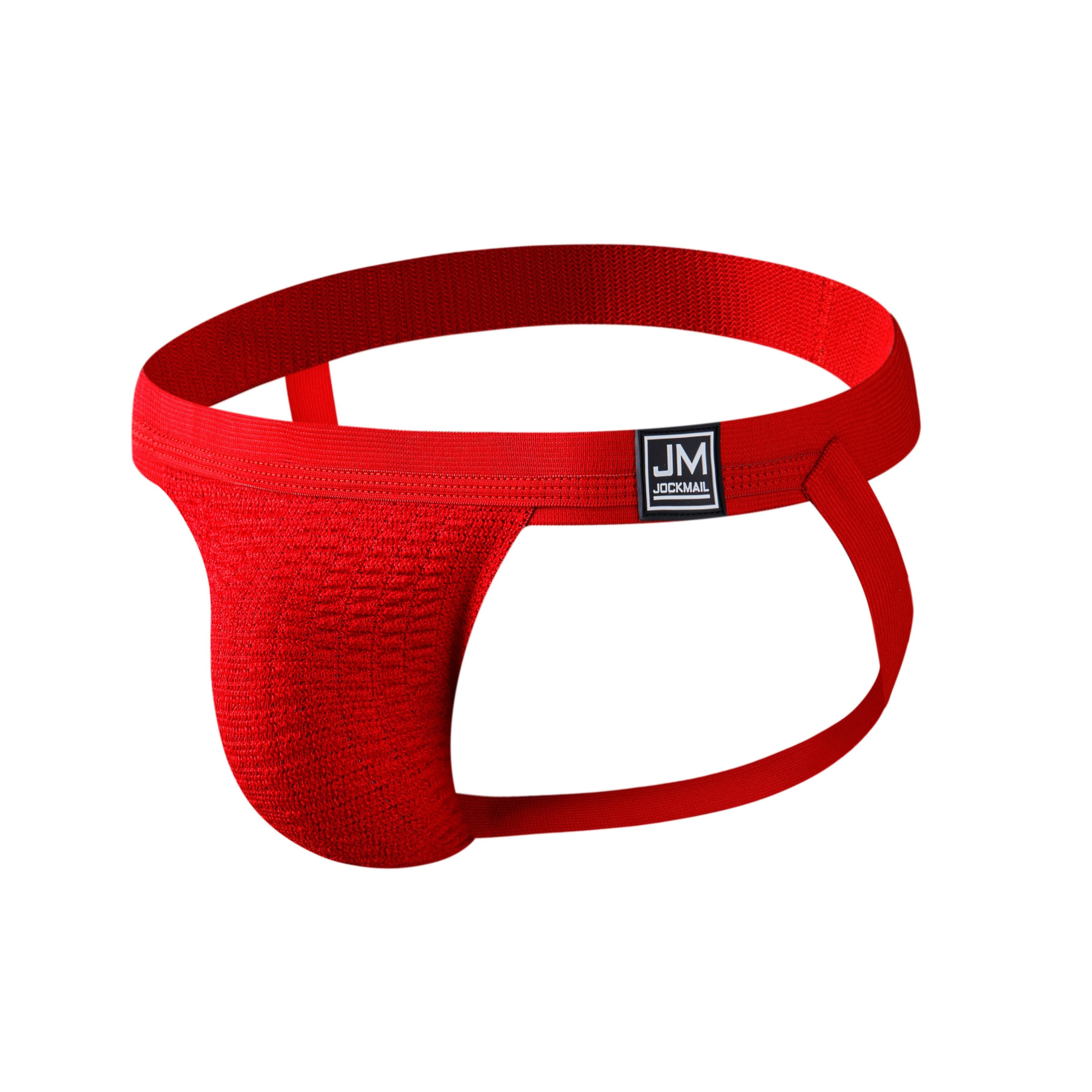 Men's JOCKMAIL JM228 - Pride Old School Classic Jockstrap - Image 5