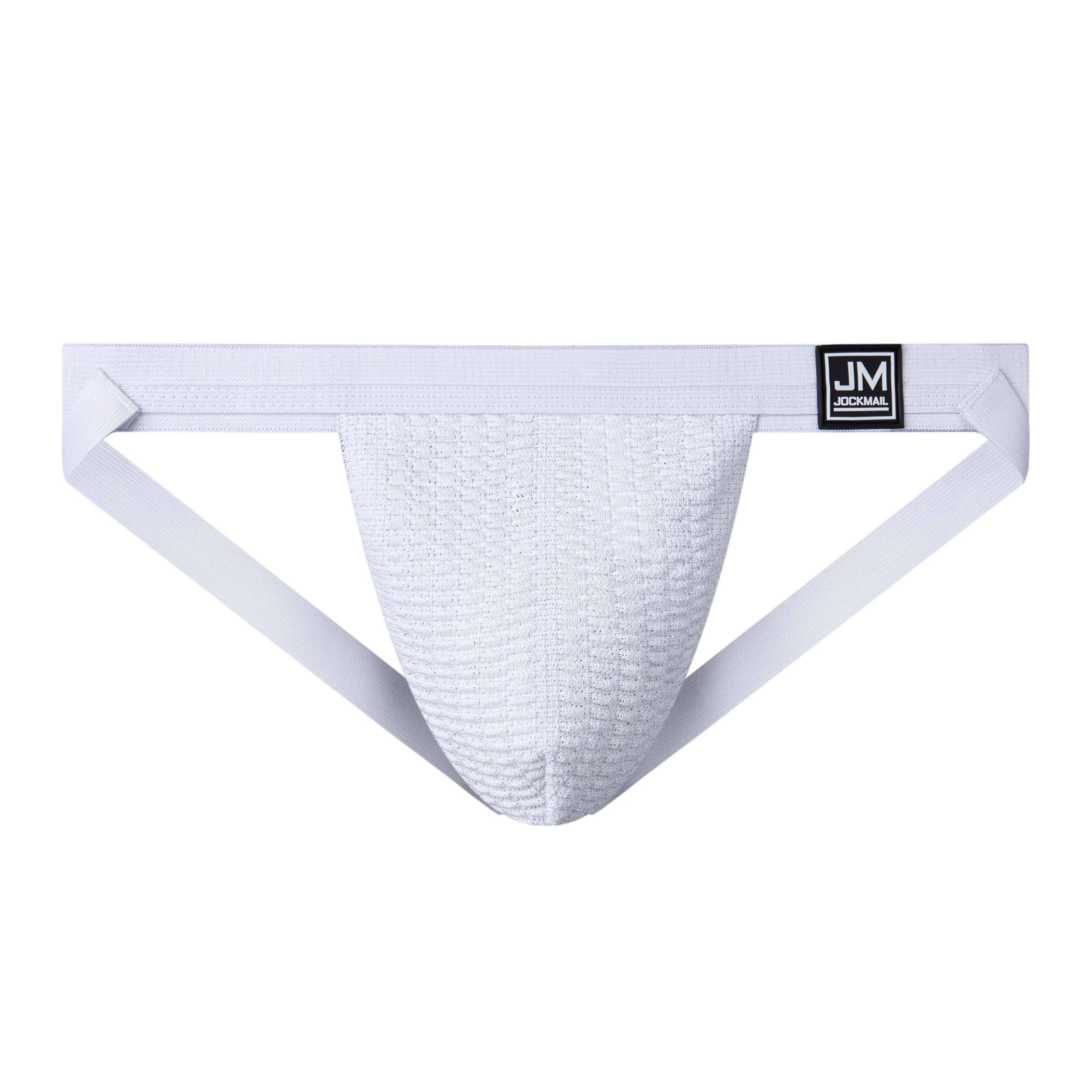 Men's JOCKMAIL JM228 - Pride Old School Classic Jockstrap - Image 6