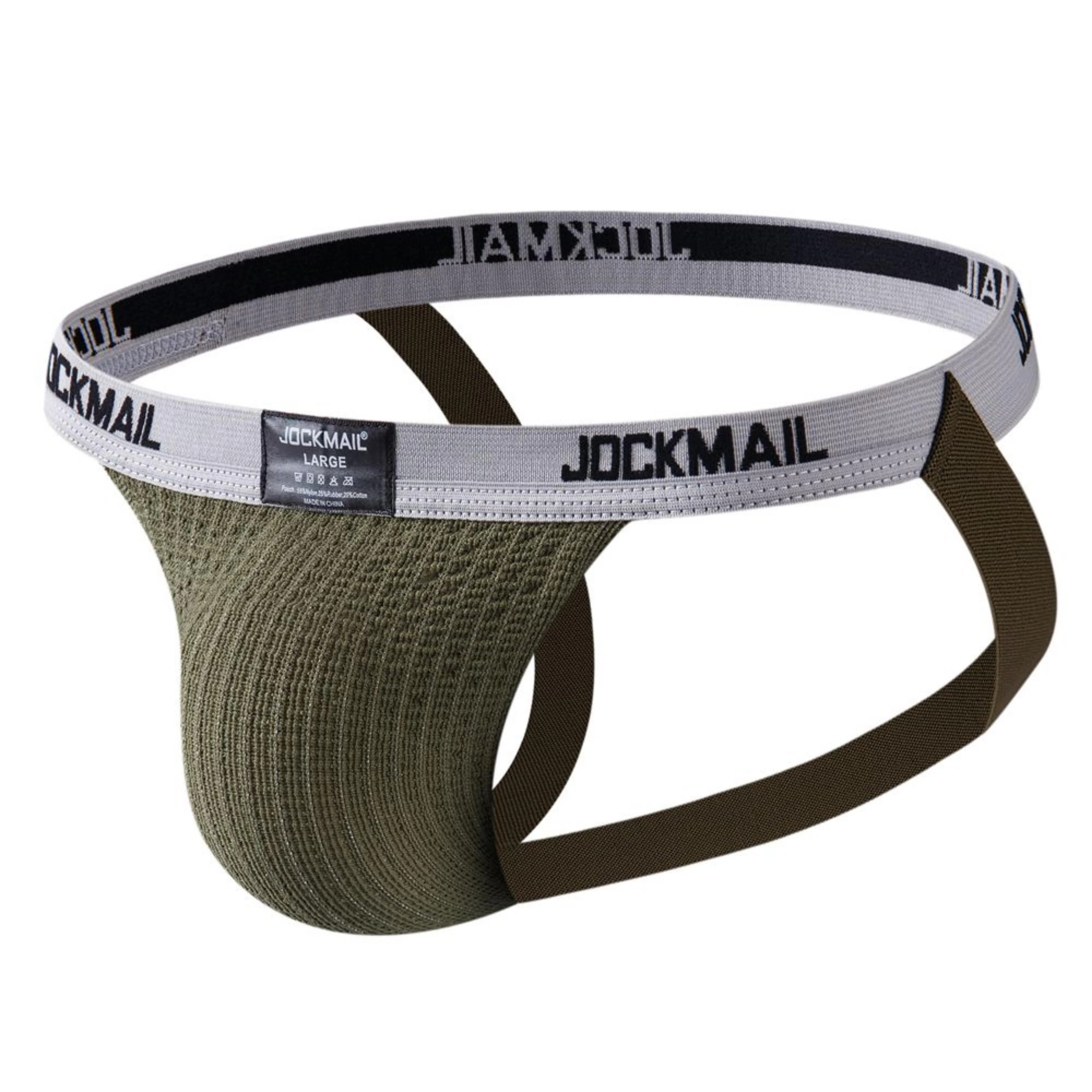 Men's JOCKMAIL JM229 - Old School Classic Jockstrap - Image 3