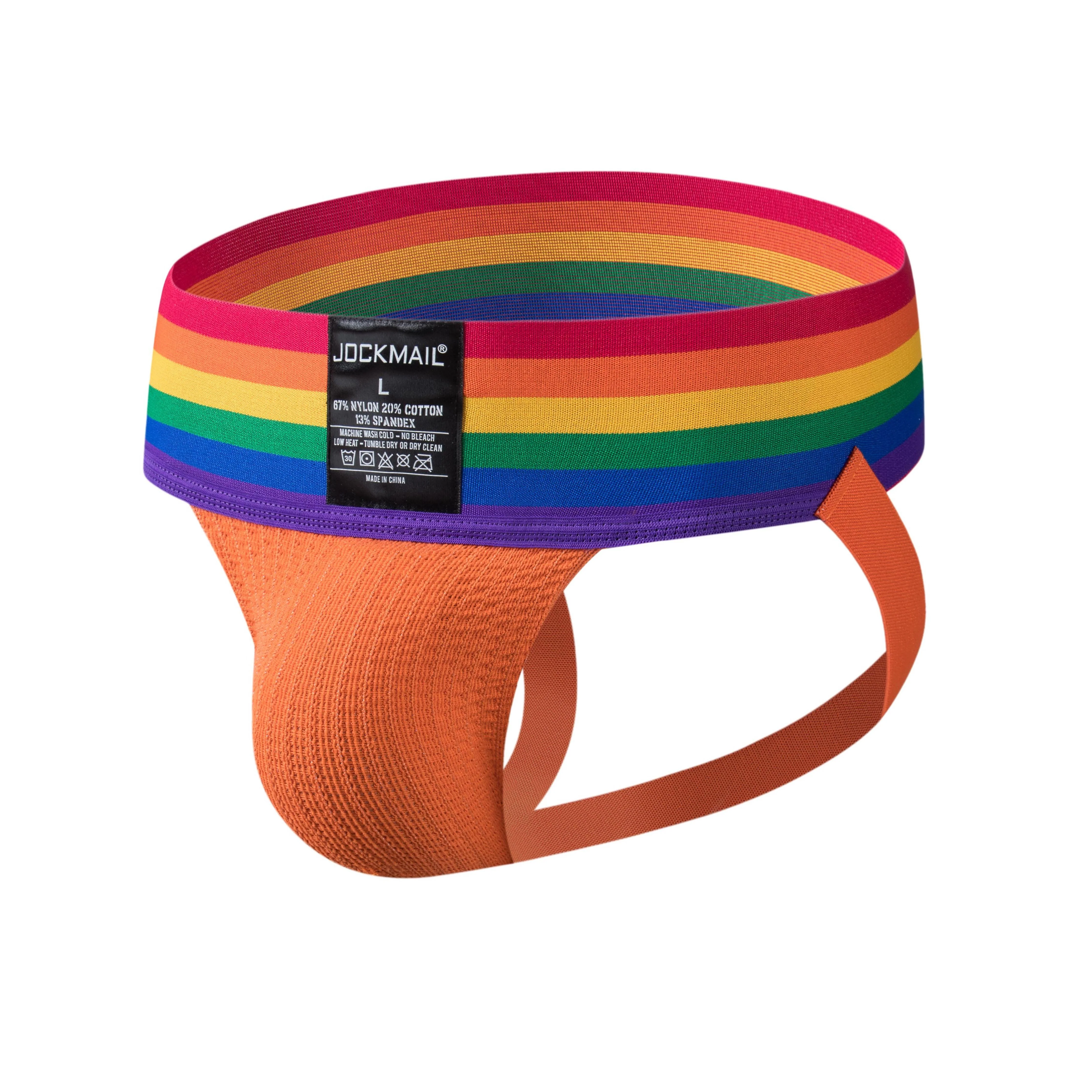 Men's JOCKMAIL JM235 - Old School Pride Jockstrap - Image 4