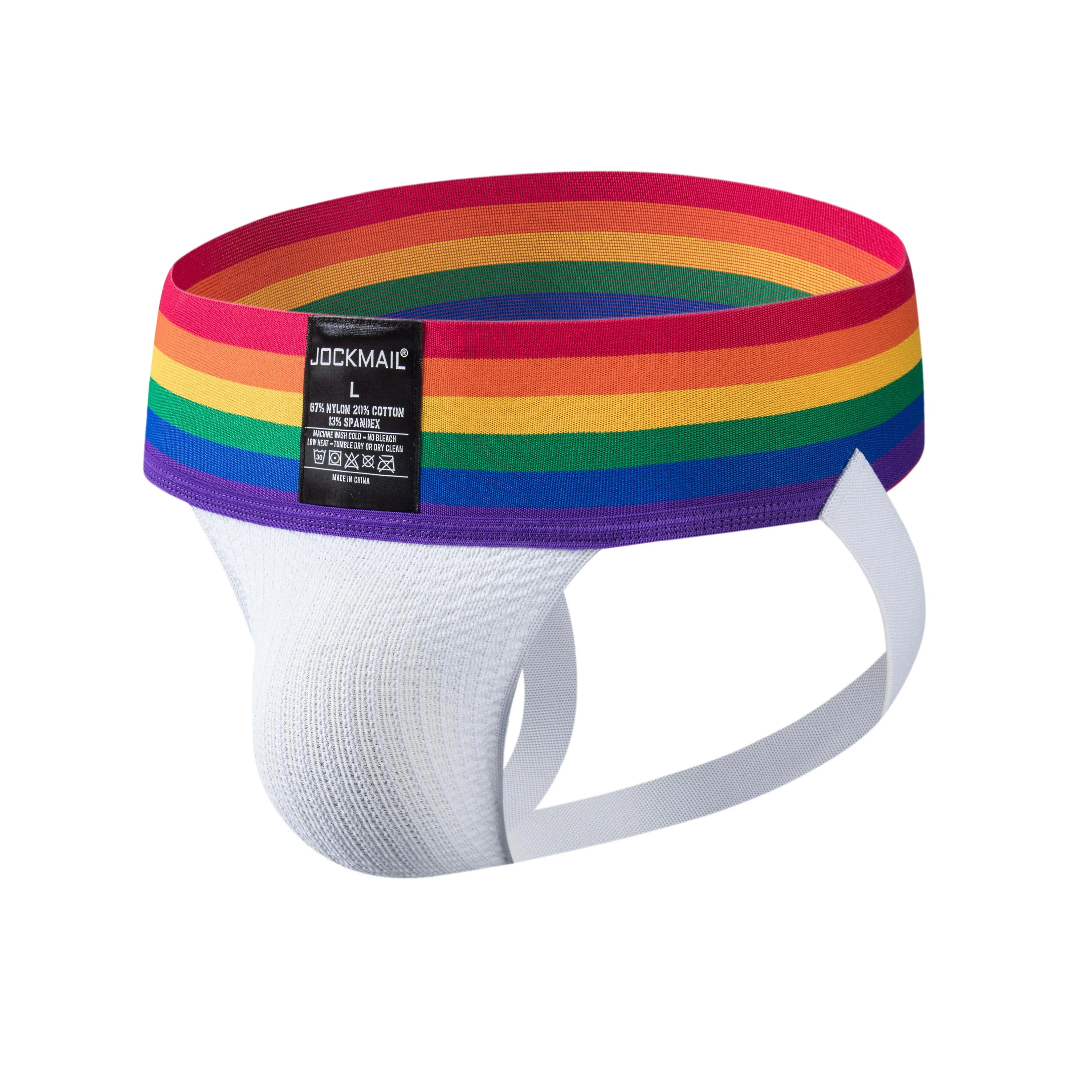 Men's JOCKMAIL JM235 - Old School Pride Jockstrap - Image 7