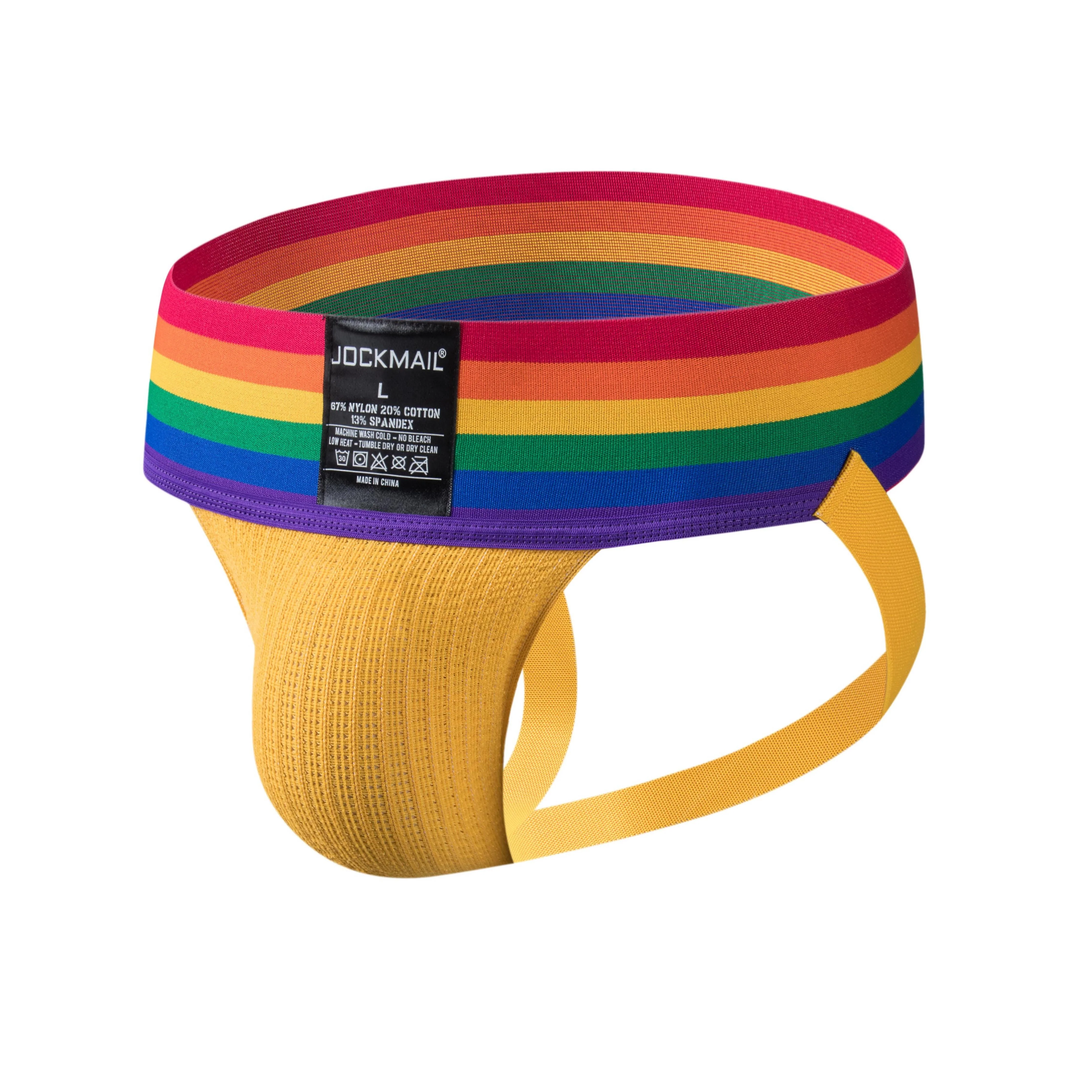Men's JOCKMAIL JM235 - Old School Pride Jockstrap - Image 8