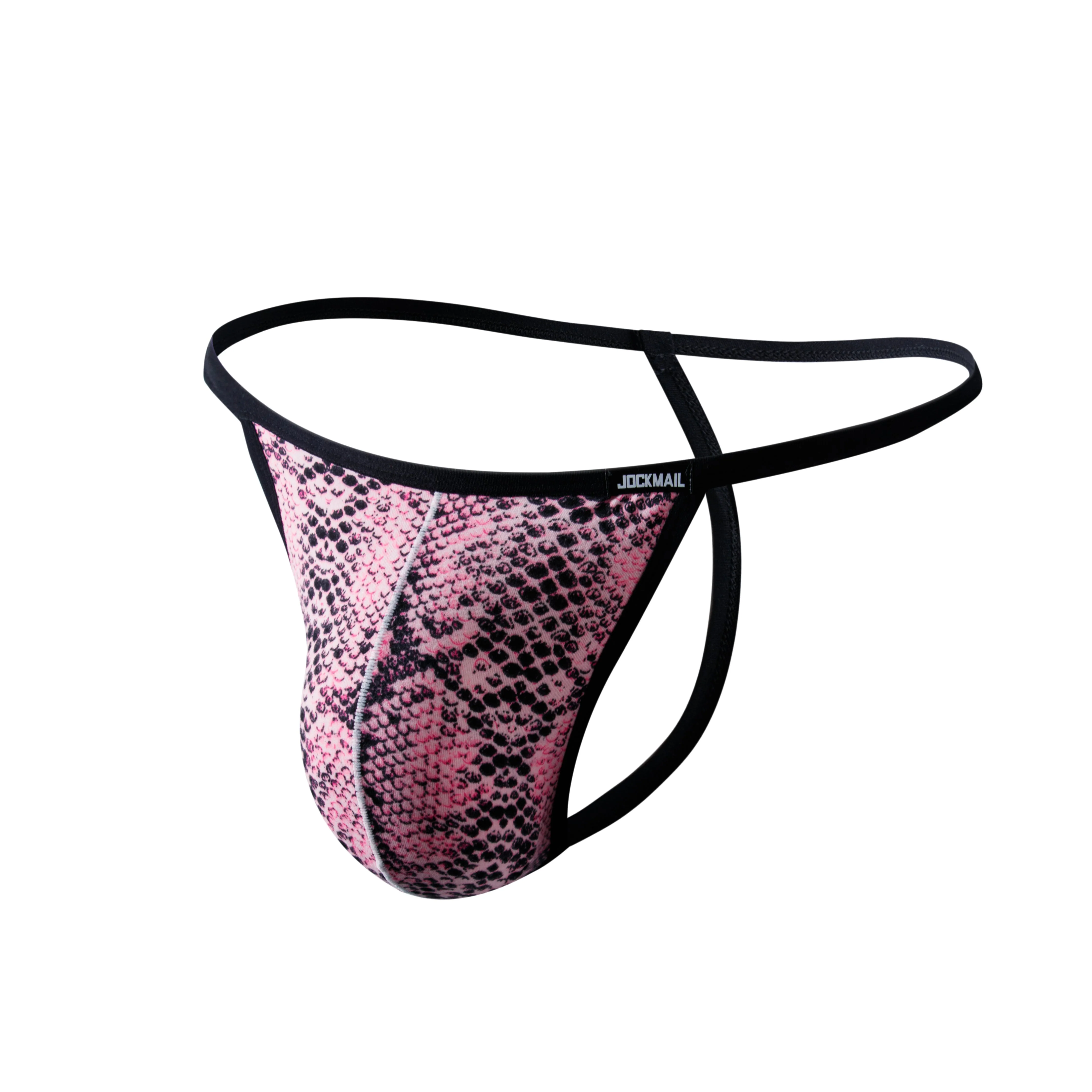 Men's JOCKMAIL JM241 - Leopard & Snake Thong - Image 3