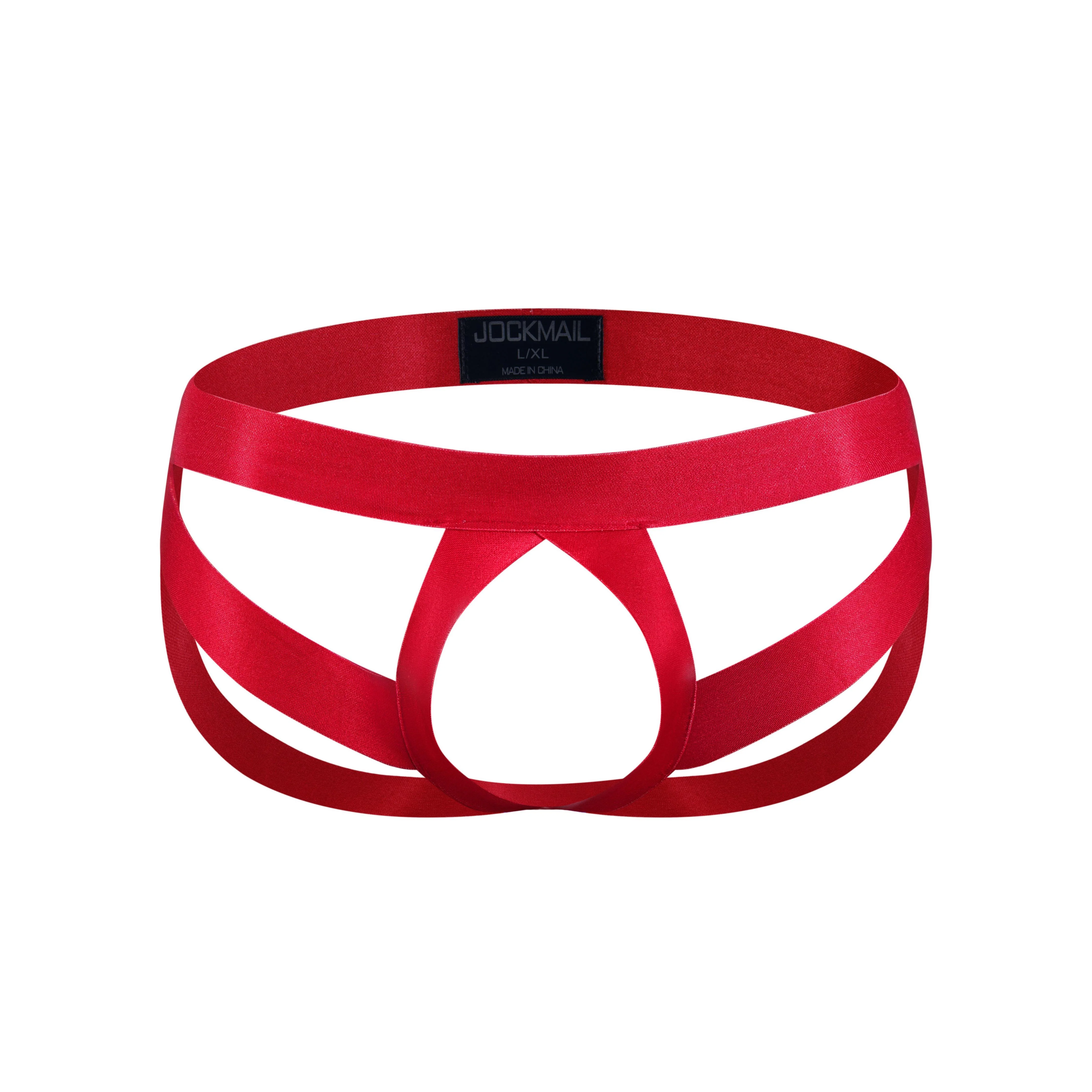 Men's JOCKMAIL JM249 - Logoless Pouchless Jockstrap - Image 4