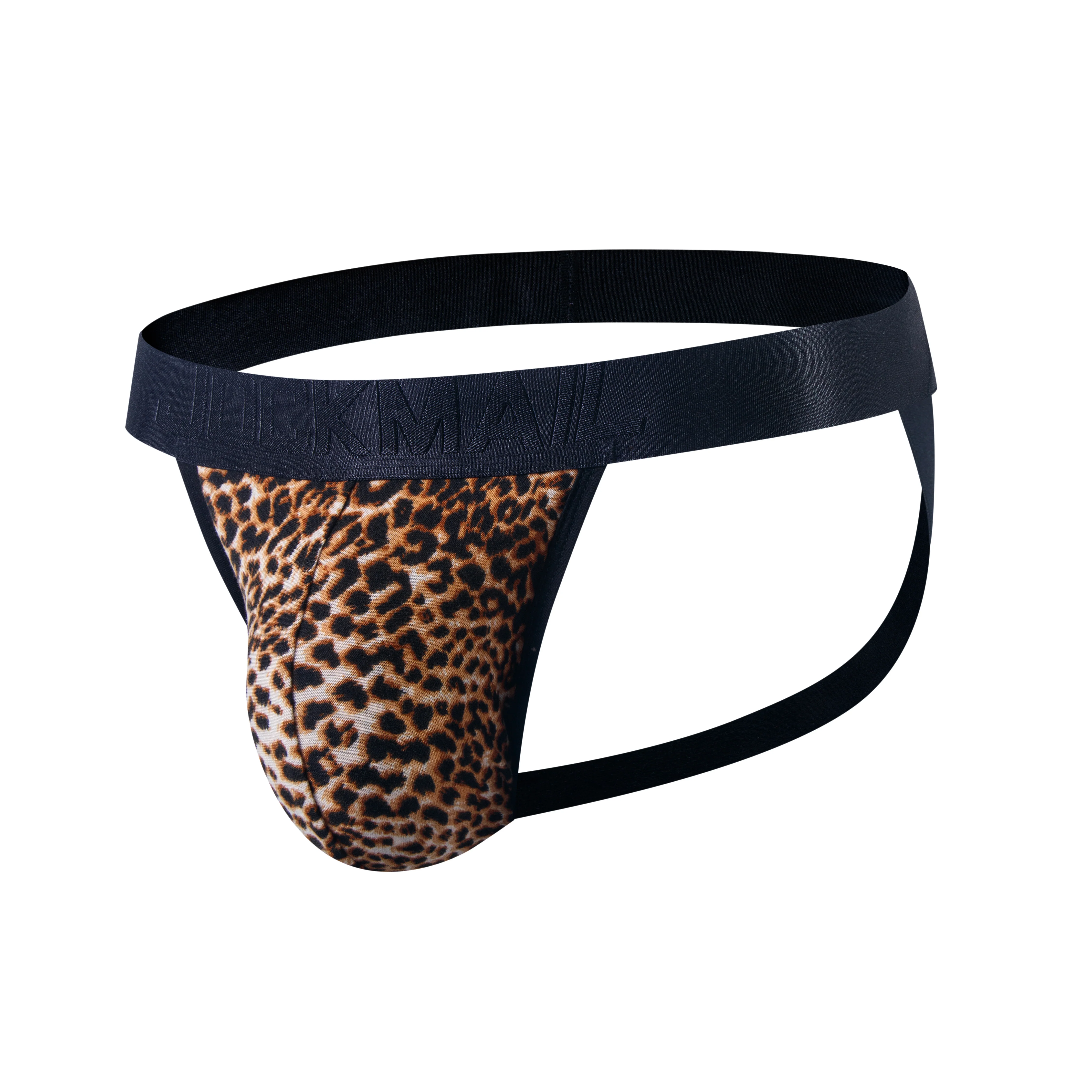 Men's JOCKMAIL JM263 - Leopard/Snake Print Jockstrap - Image 2