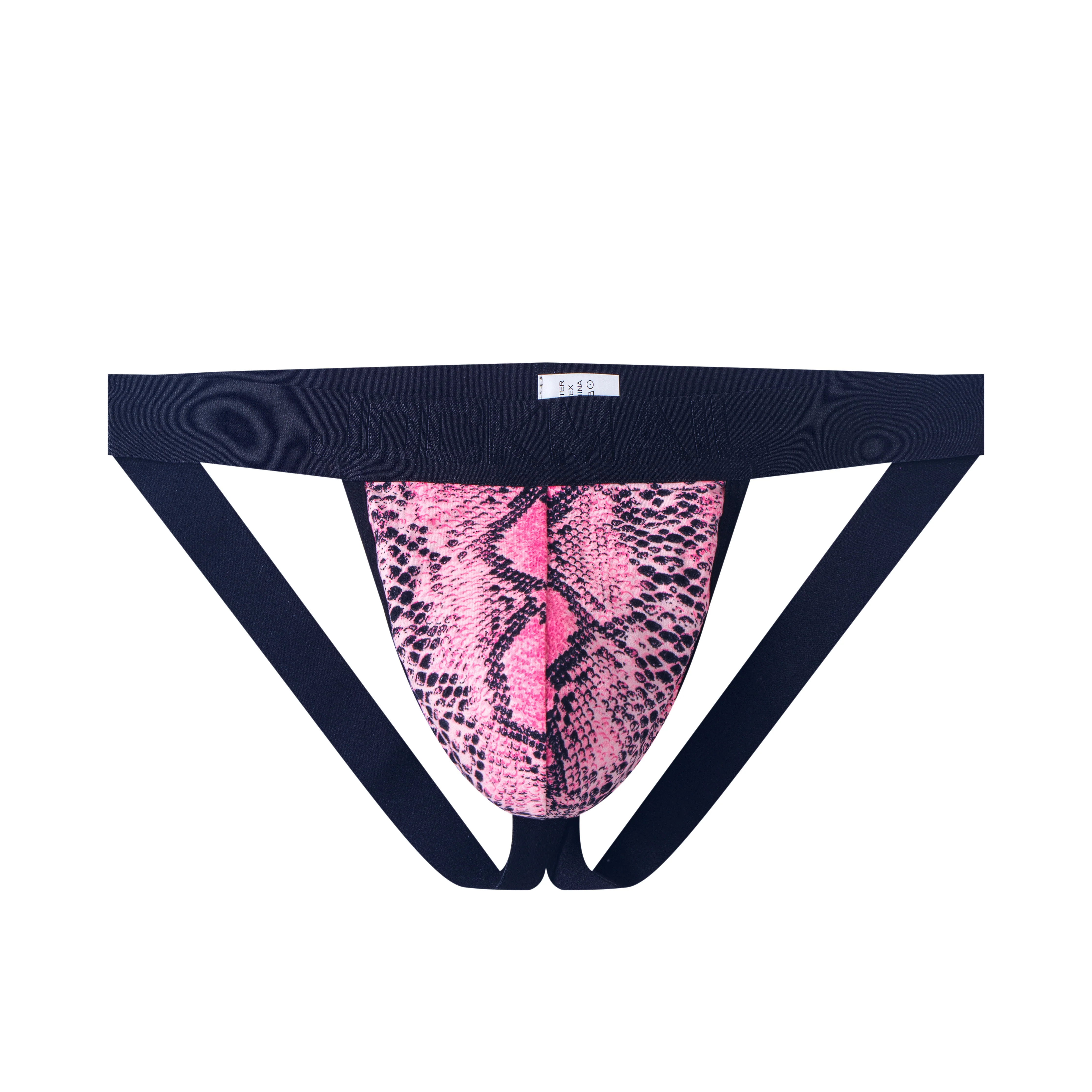 Men's JOCKMAIL JM263 - Leopard/Snake Print Jockstrap - Image 4