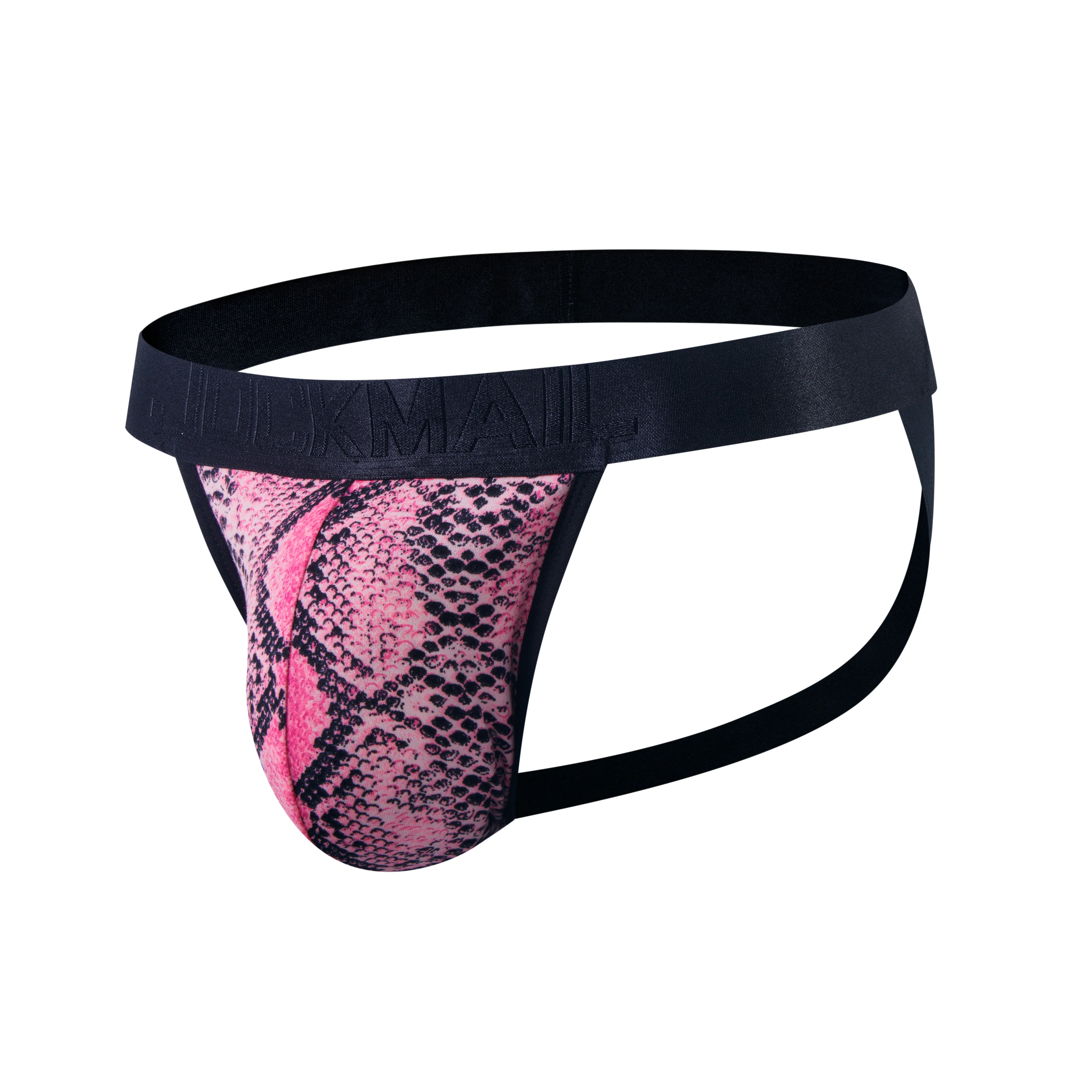 Men's JOCKMAIL JM263 - Leopard/Snake Print Jockstrap - Image 5