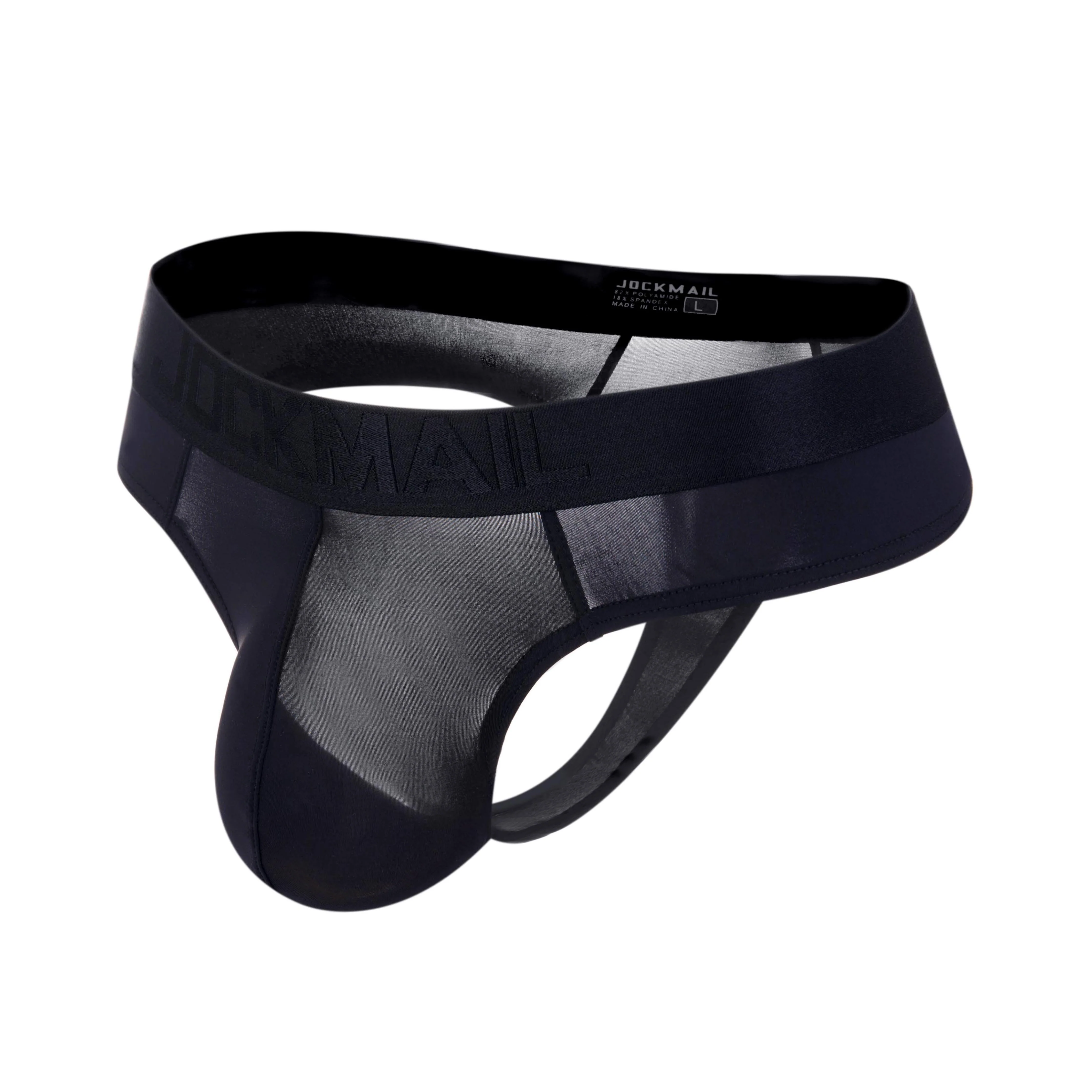 Men's JOCKMAIL JM291 - Monochrome G-String