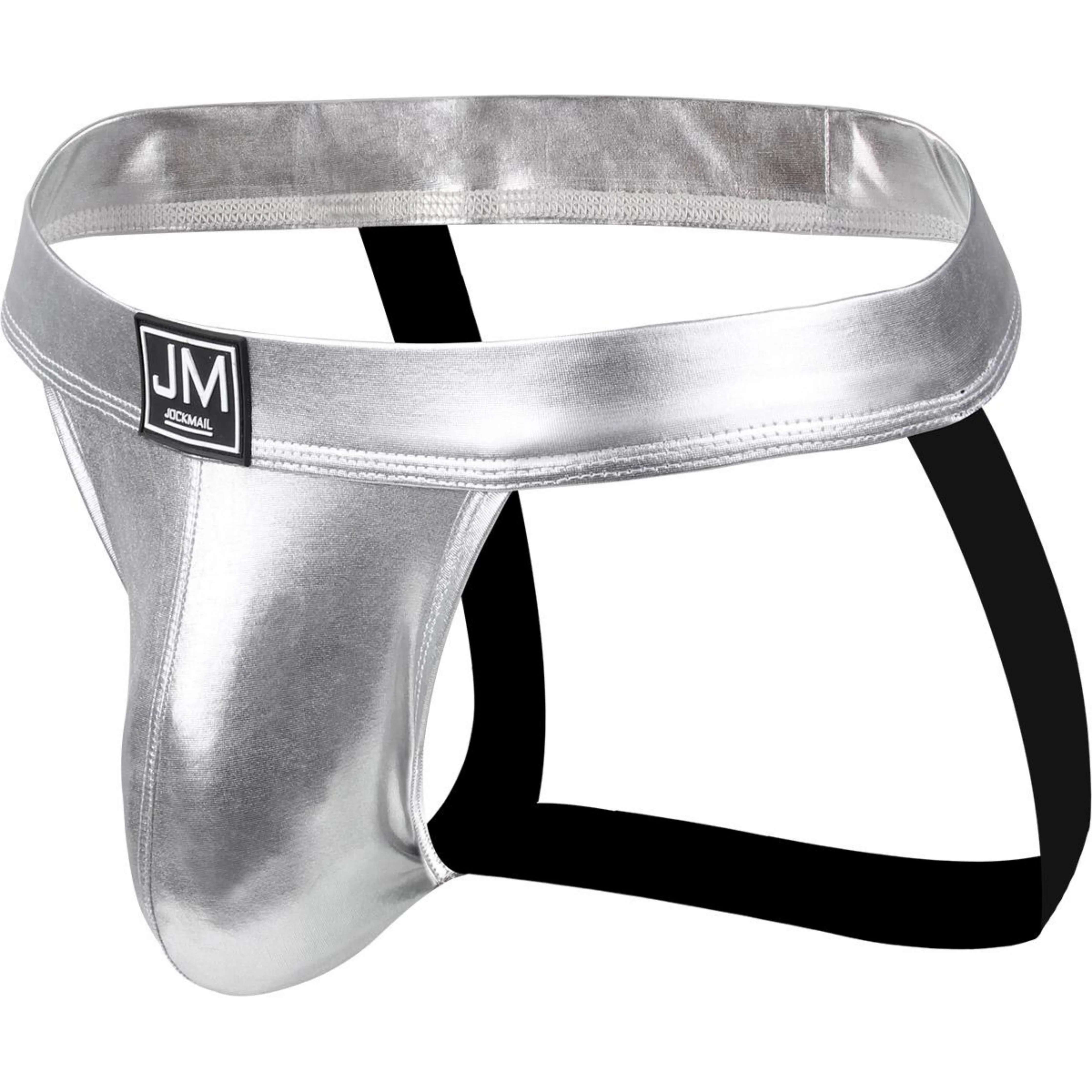 Men's JOCKMAIL JM294 - Shine Jockstrap - Image 4