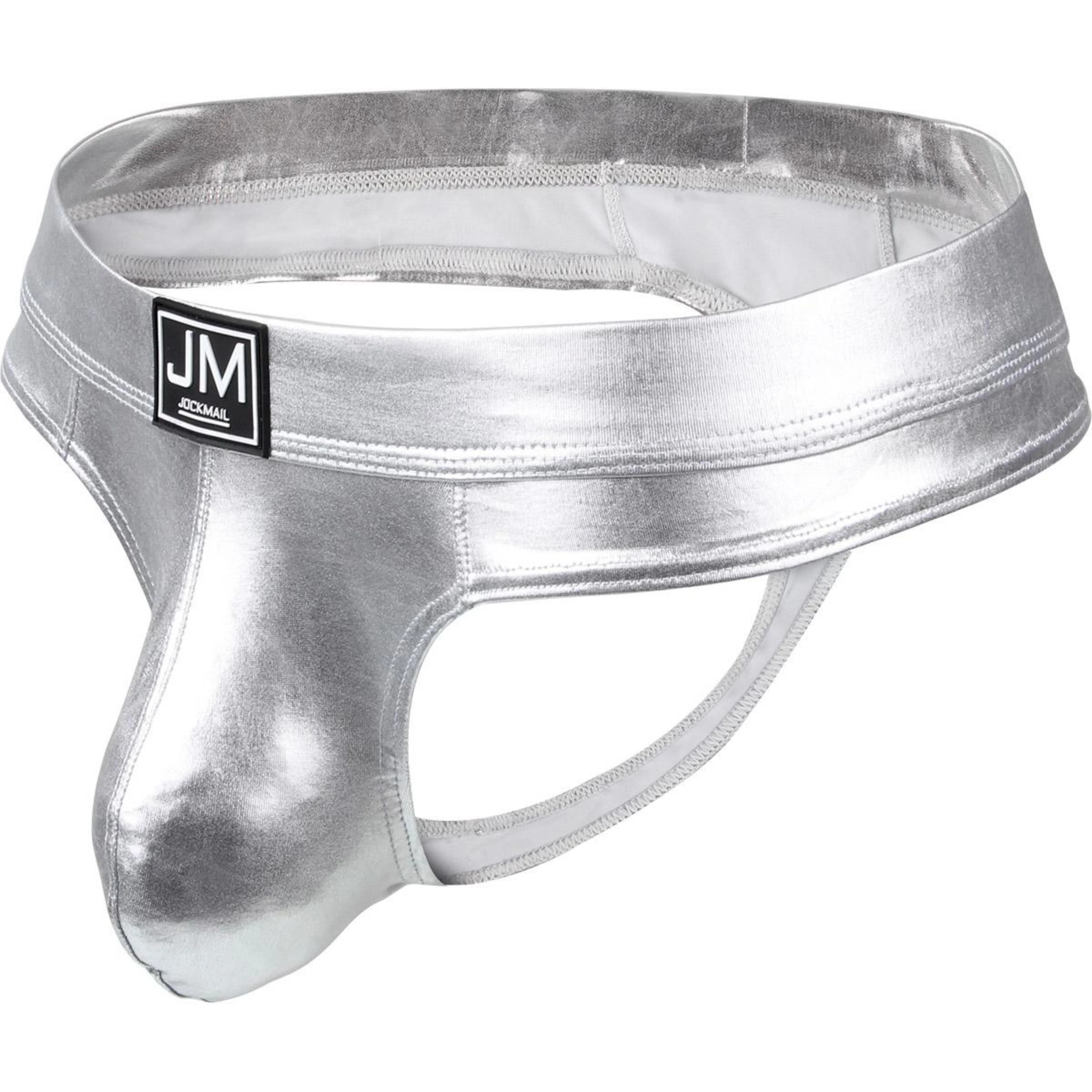 Men's JOCKMAIL JM295 - Shine Thong - Image 4