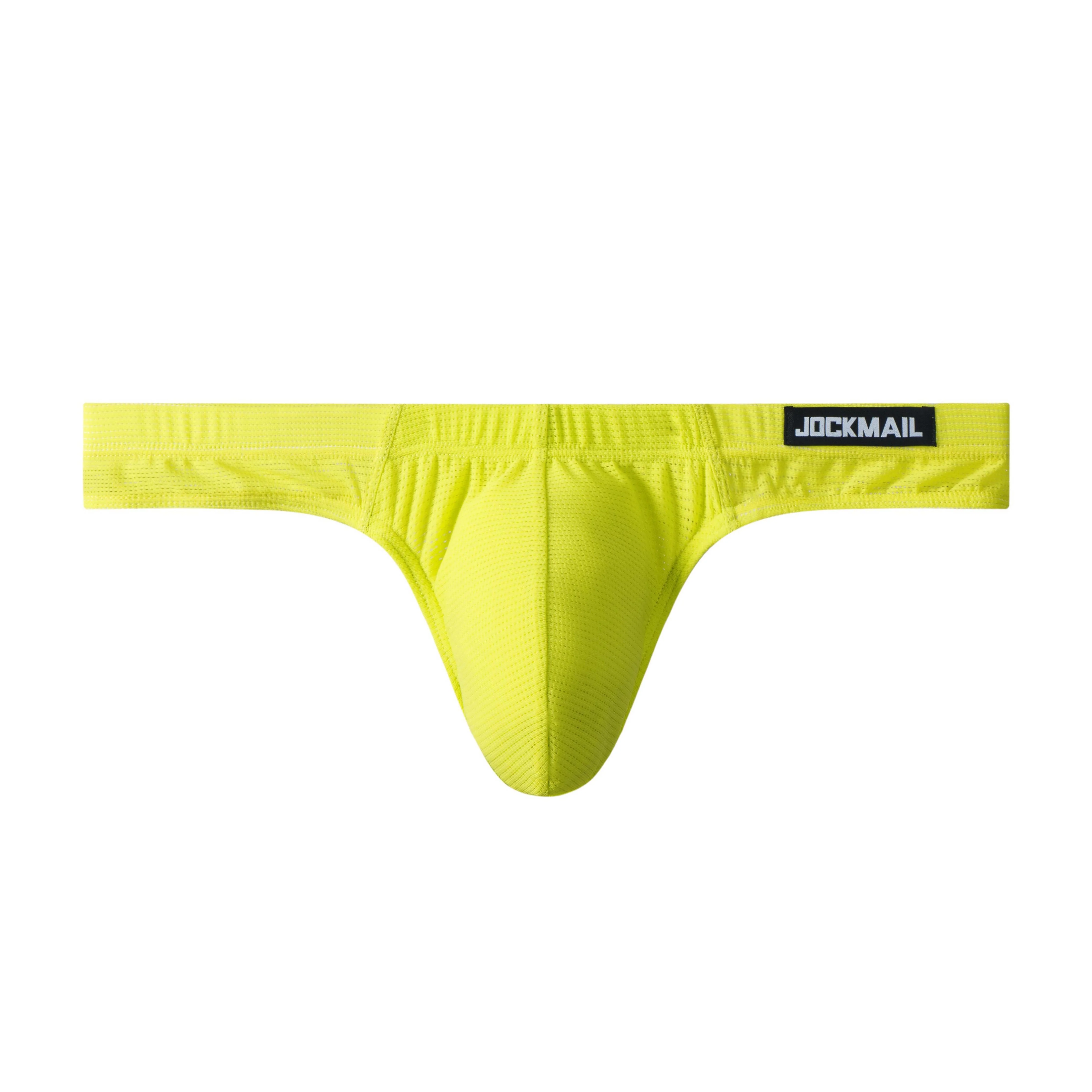 Men's Jockmail JM296 - Monochromatic Mesh Thong - Image 34