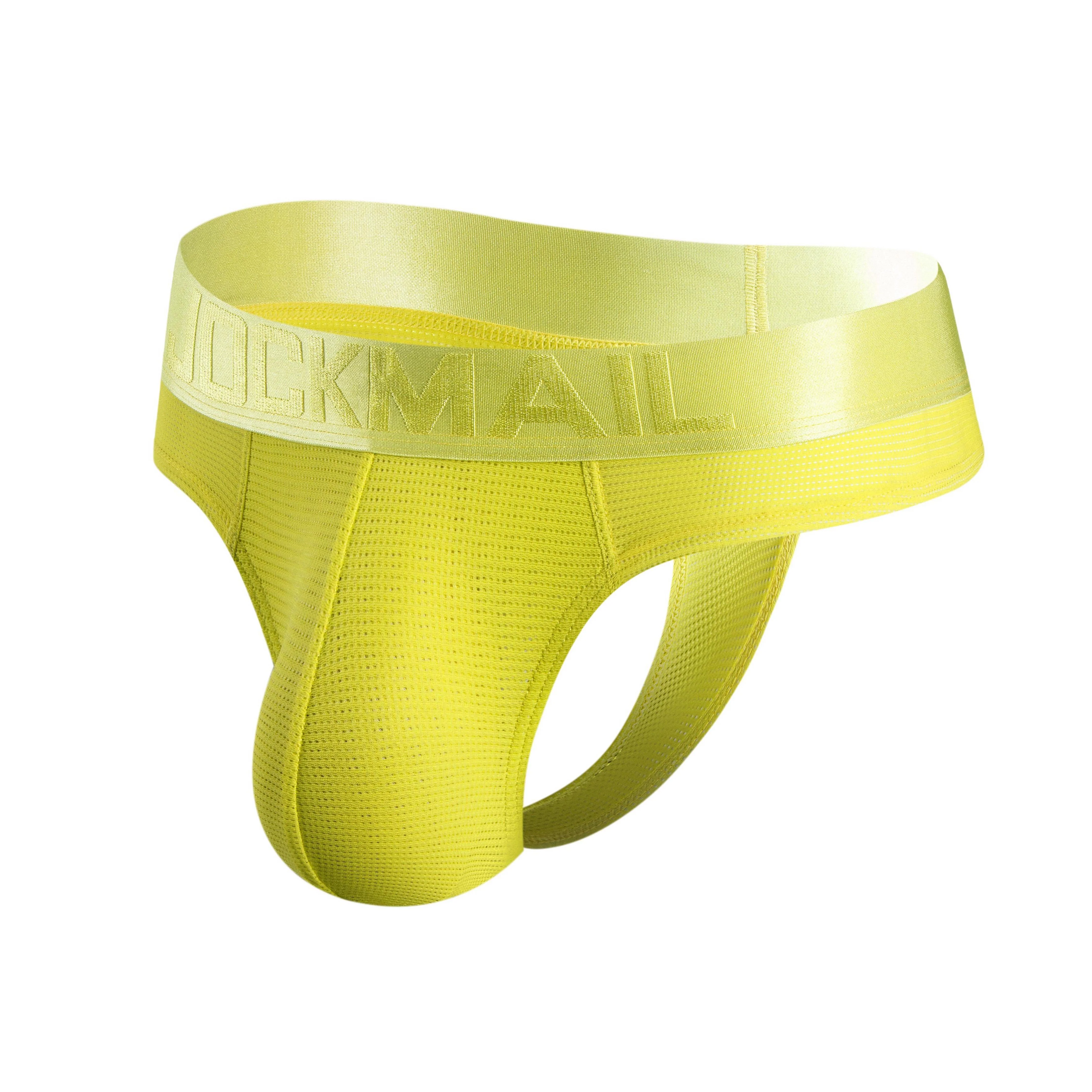 Men's Jockmail JM297 - Monochromatic Mesh Thong - Image 7