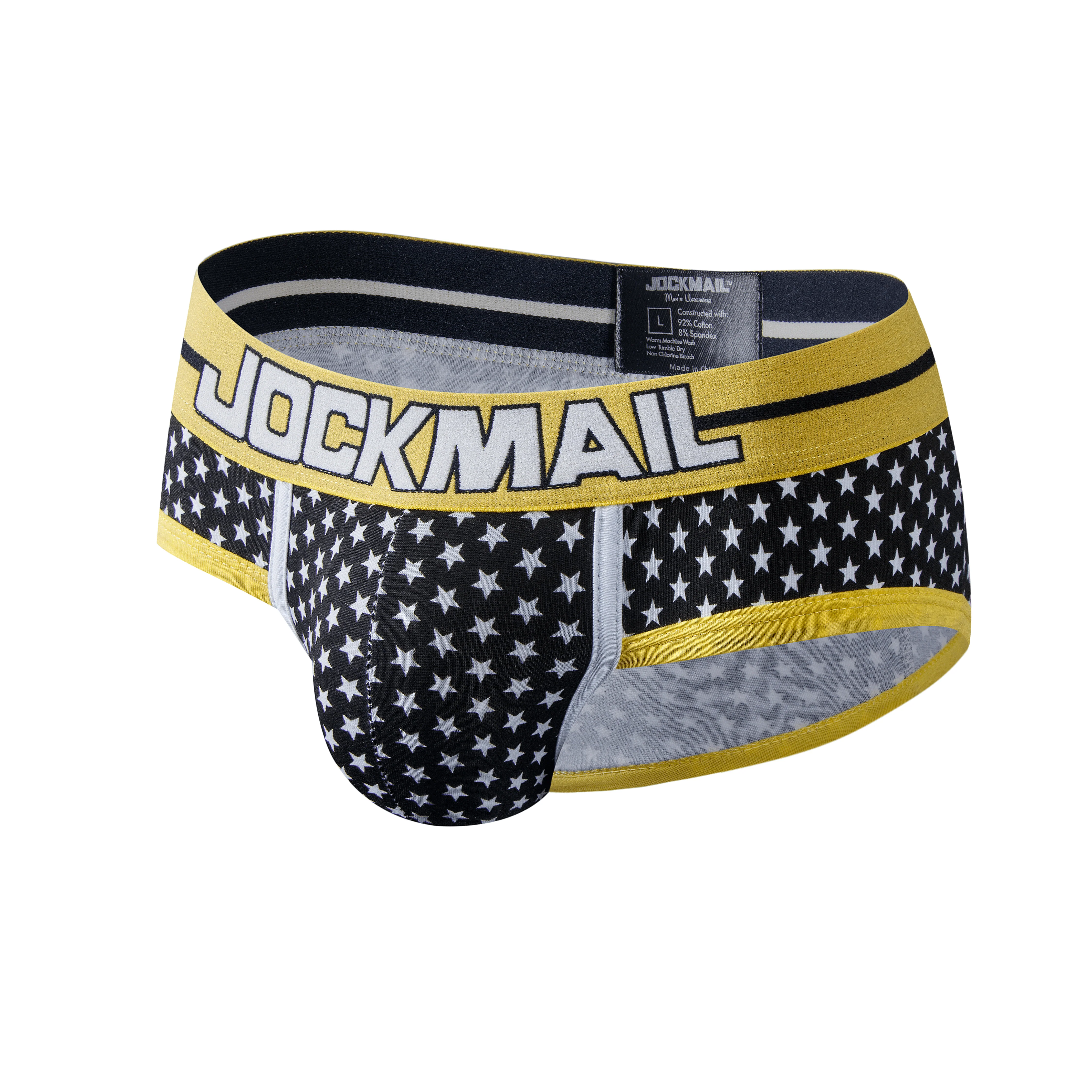 Men's JOCKMAIL JM315 - Aqua - Black - Image 3