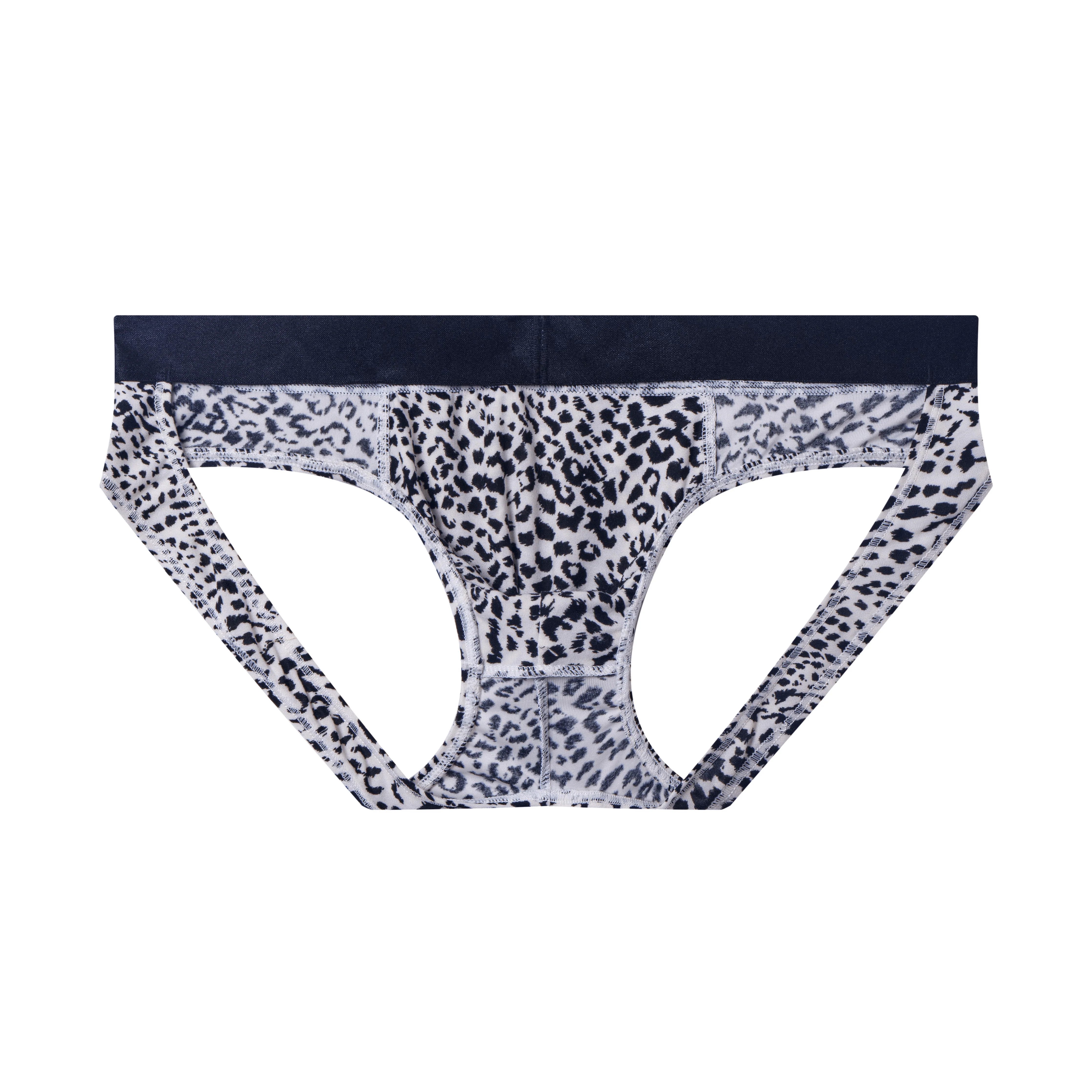 Men's JOCKMAIL JM318 - Monochromatic Backless Snake Brief - Image 3