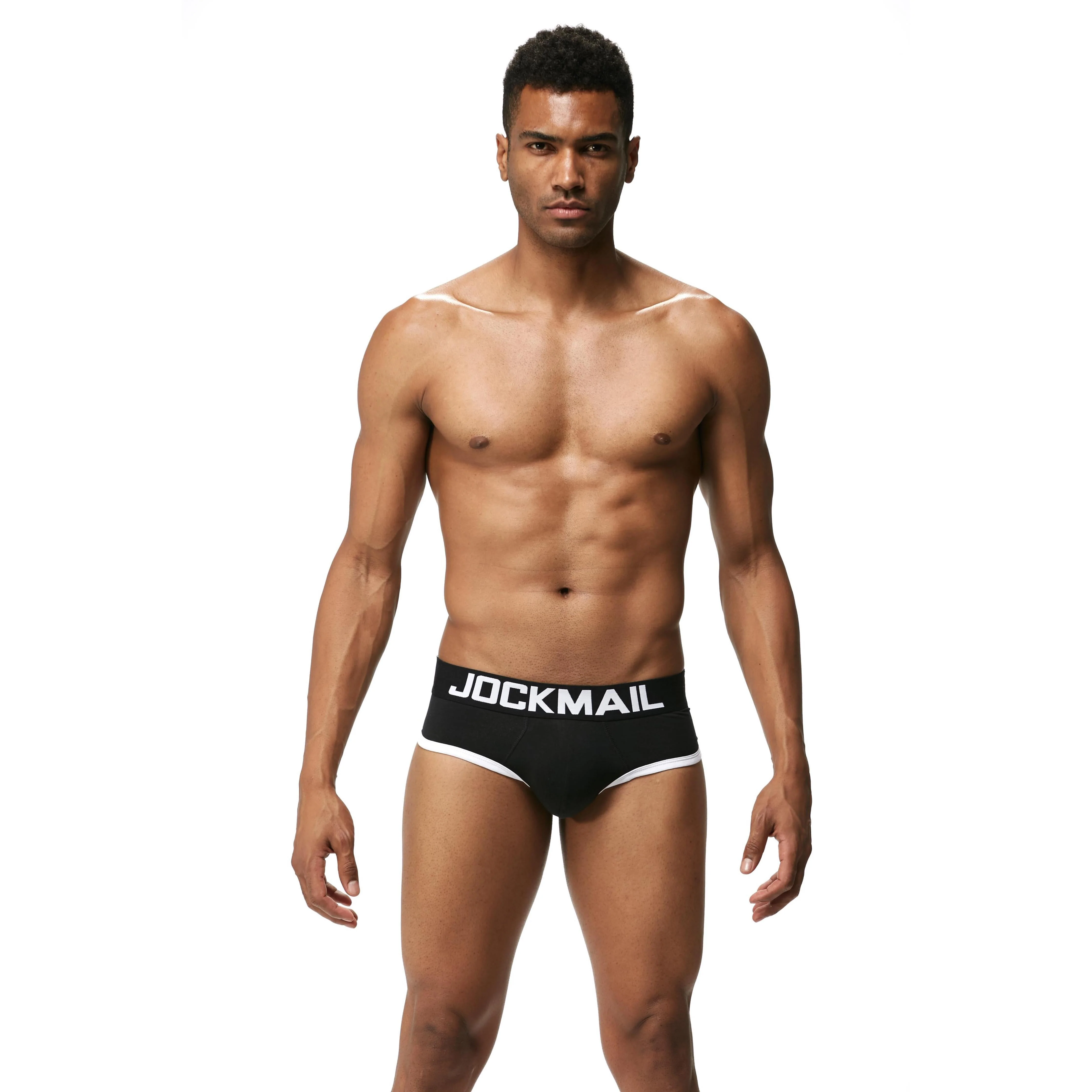 Men's JOCKMAIL JM345 - Classic Push-Up Brief - Image 2