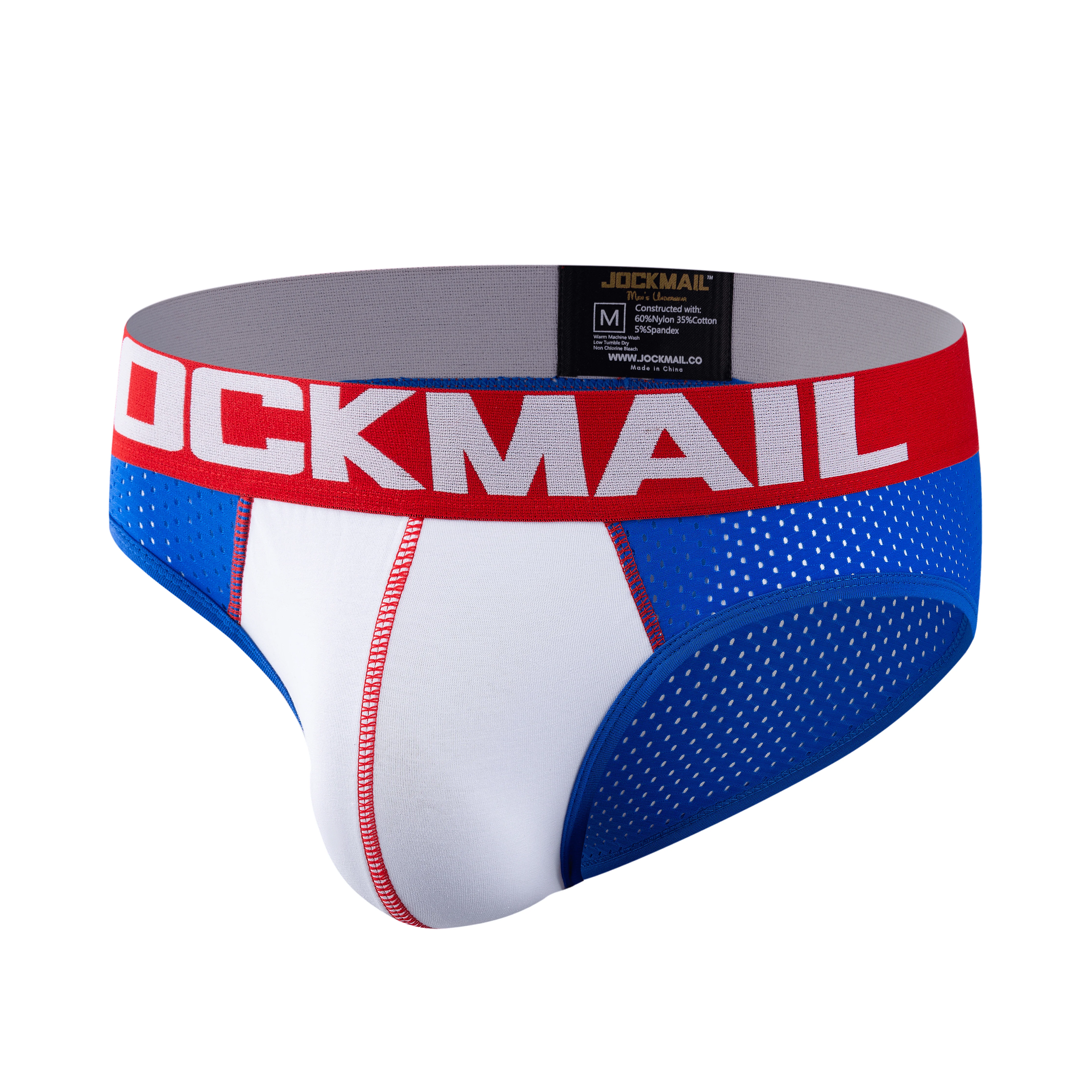 Men's JOCKMAIL JM351 - Multimesh Brief - Image 3