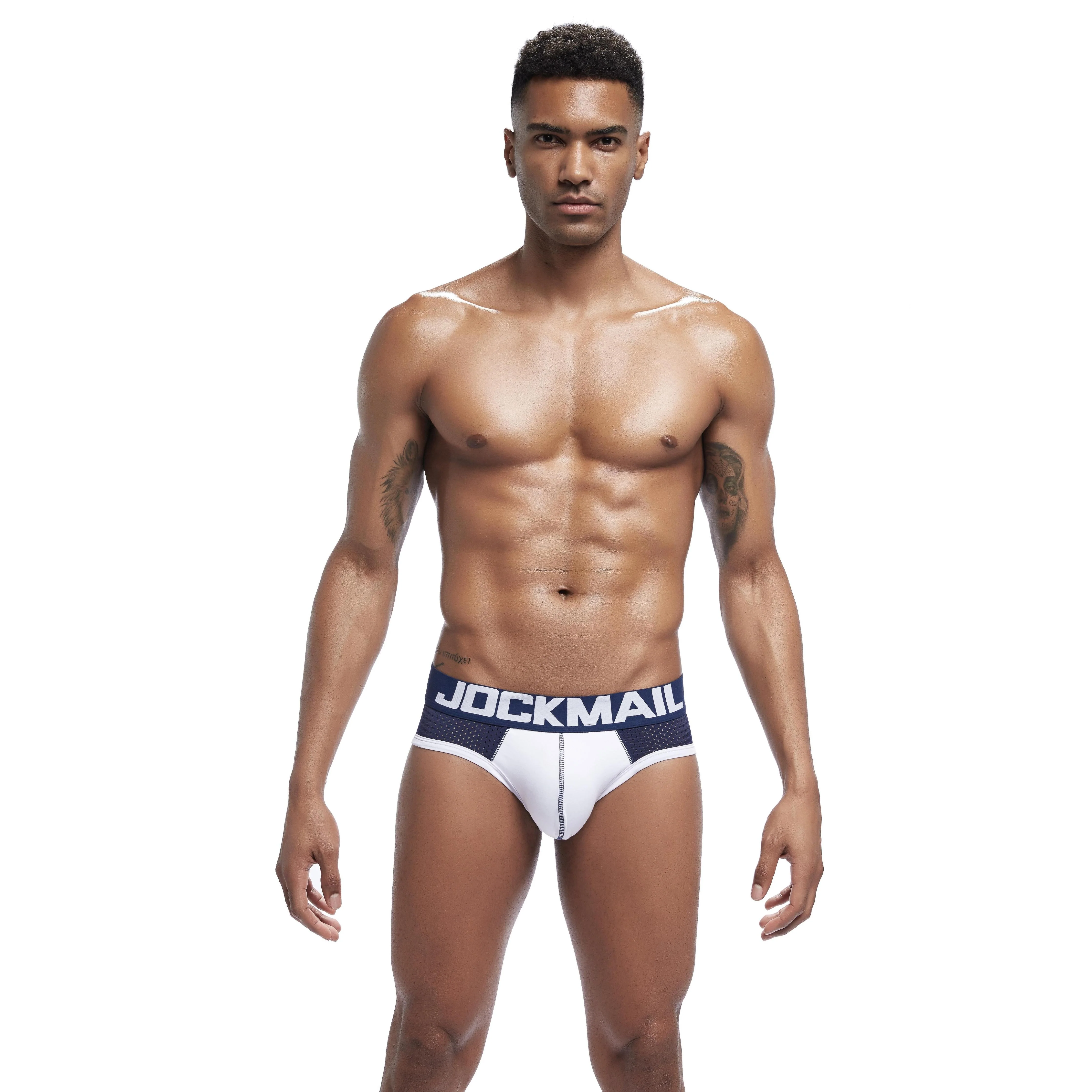 Men's JOCKMAIL JM351 - Multimesh Brief - Image 8