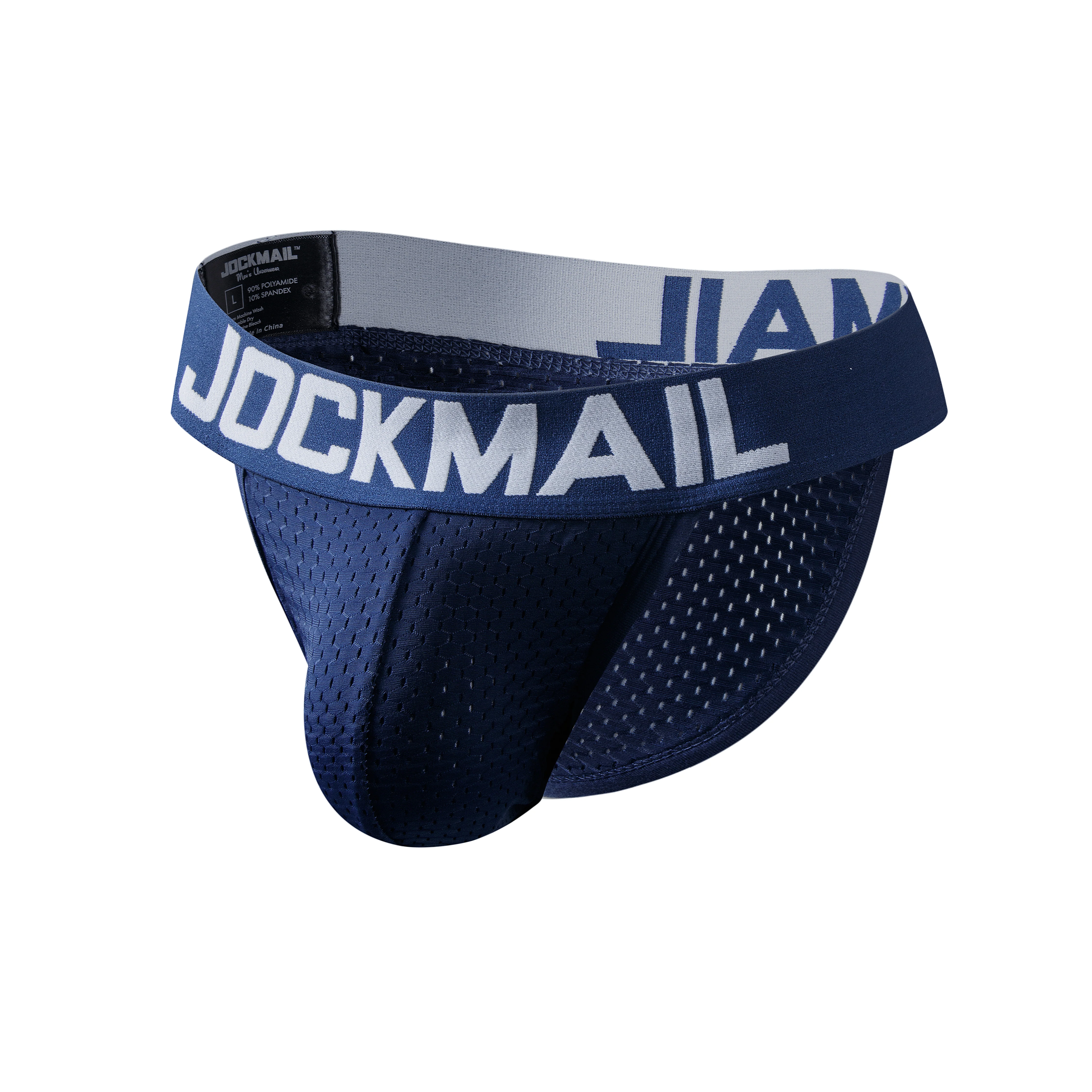 Men's JOCKMAIL JM353 - Full Mesh Brief - Image 3