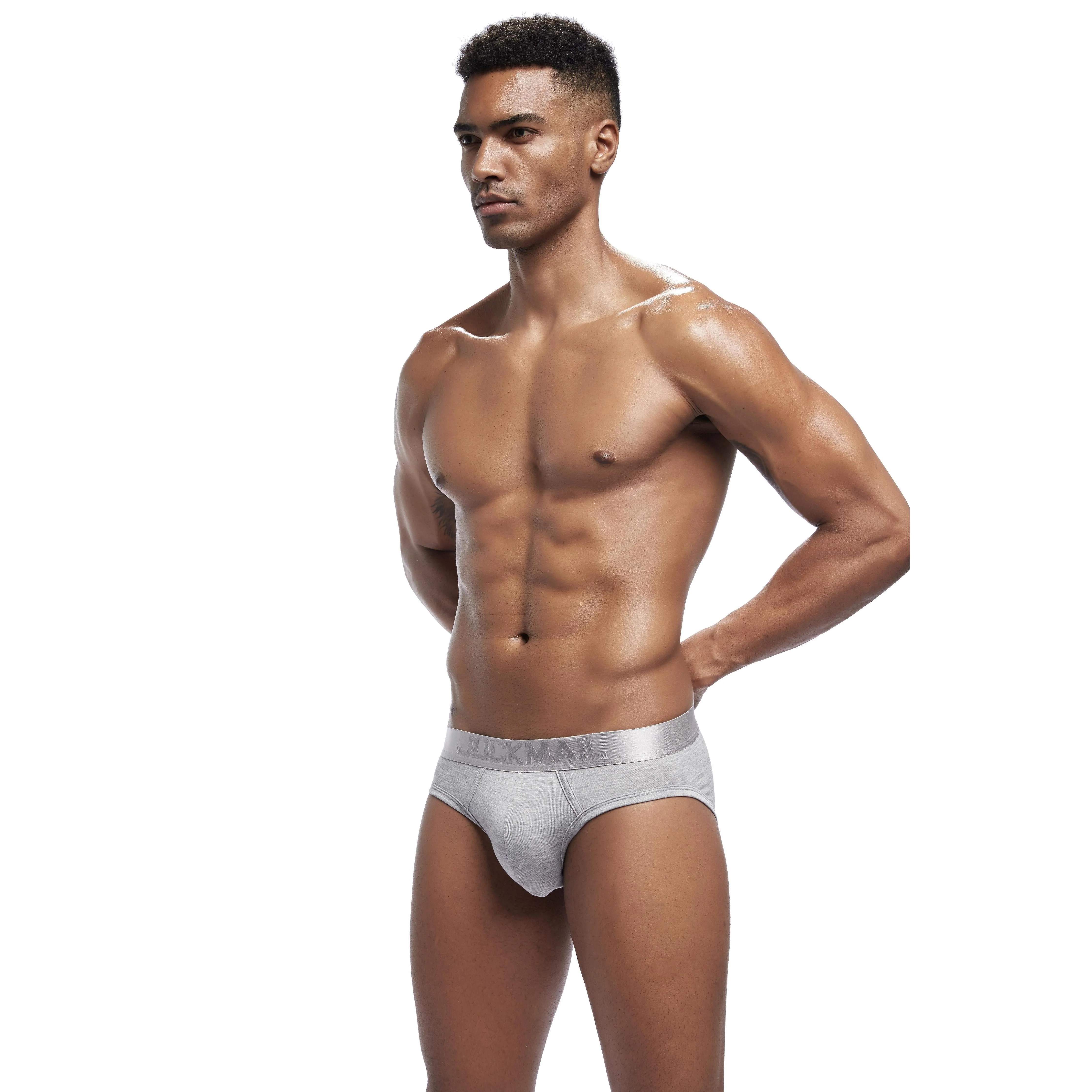 Men's JOCKMAIL JM358 - Classic Monochromatic Brief - Image 10