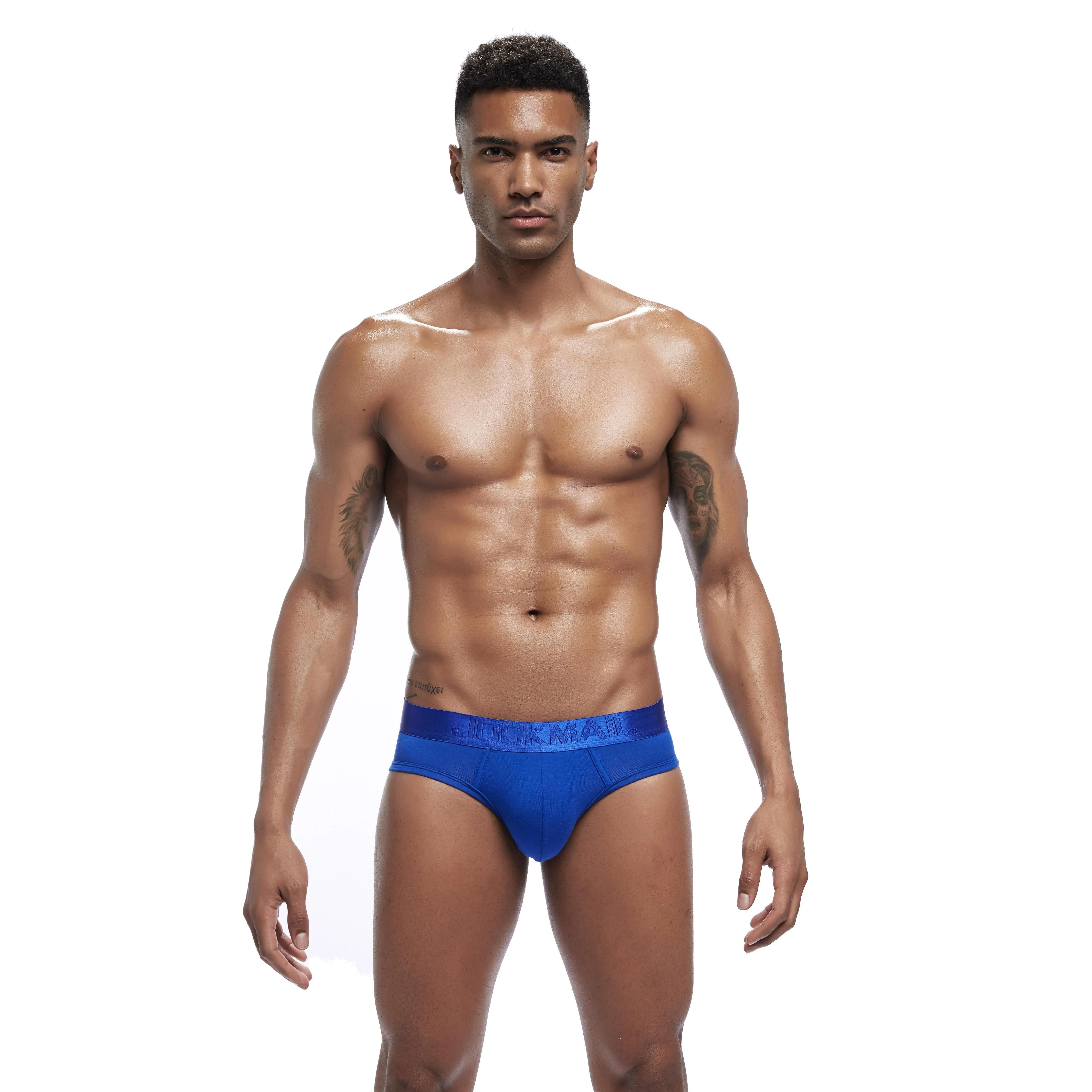 Men's JOCKMAIL JM358 - Classic Monochromatic Brief - Image 5