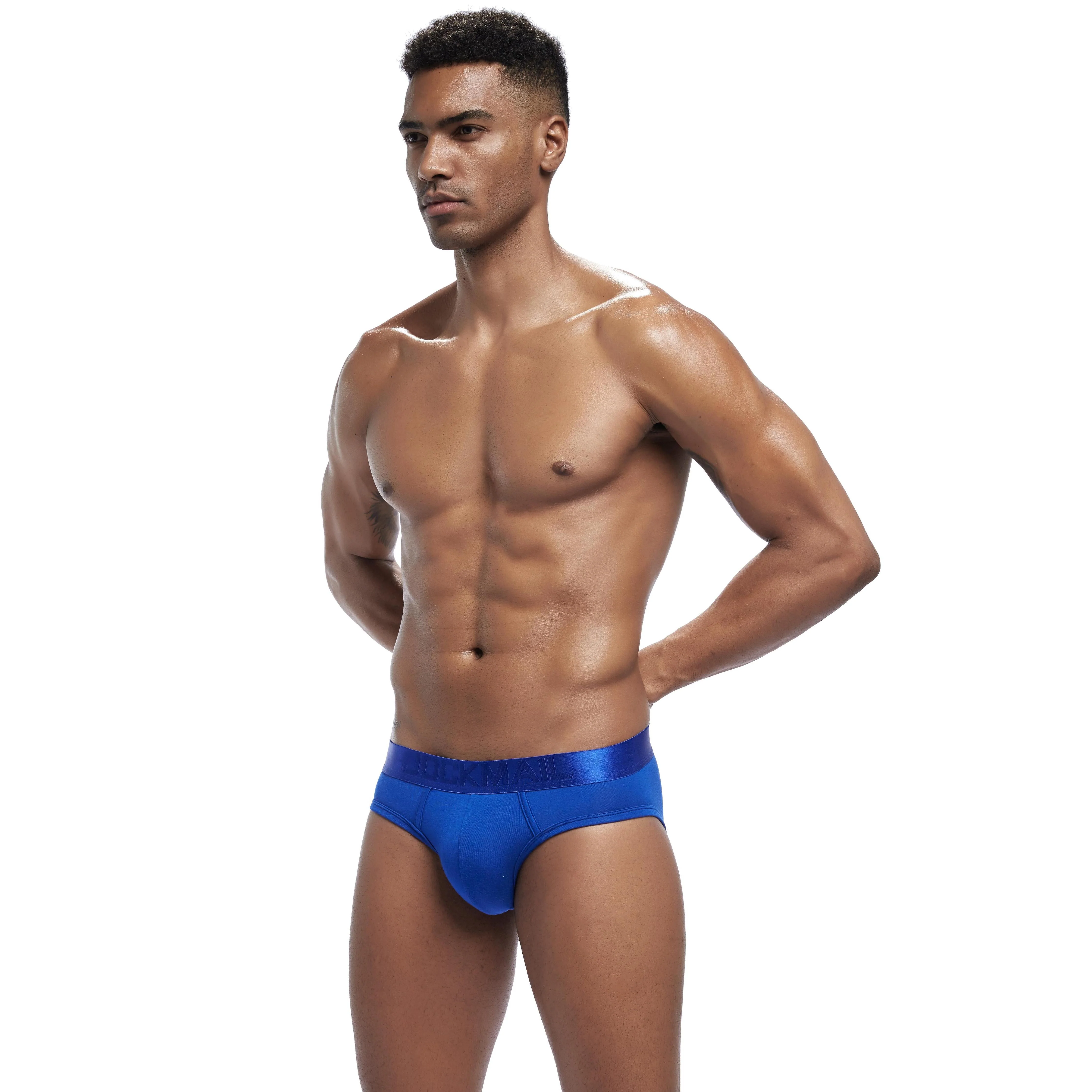 Men's JOCKMAIL JM358 - Classic Monochromatic Brief - Image 7