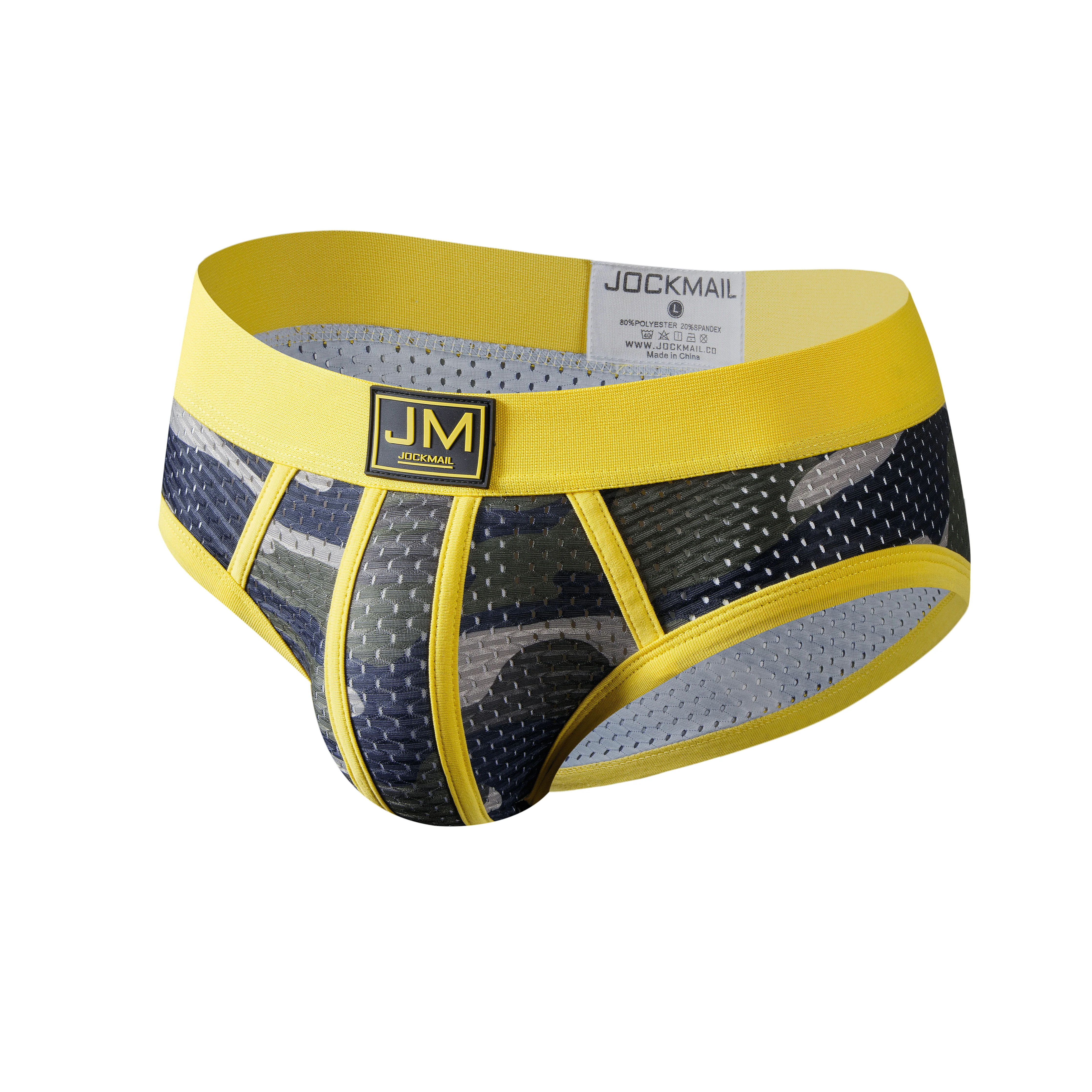 Men's JOCKMAIL JM373 - Camouflage Brief - Image 3
