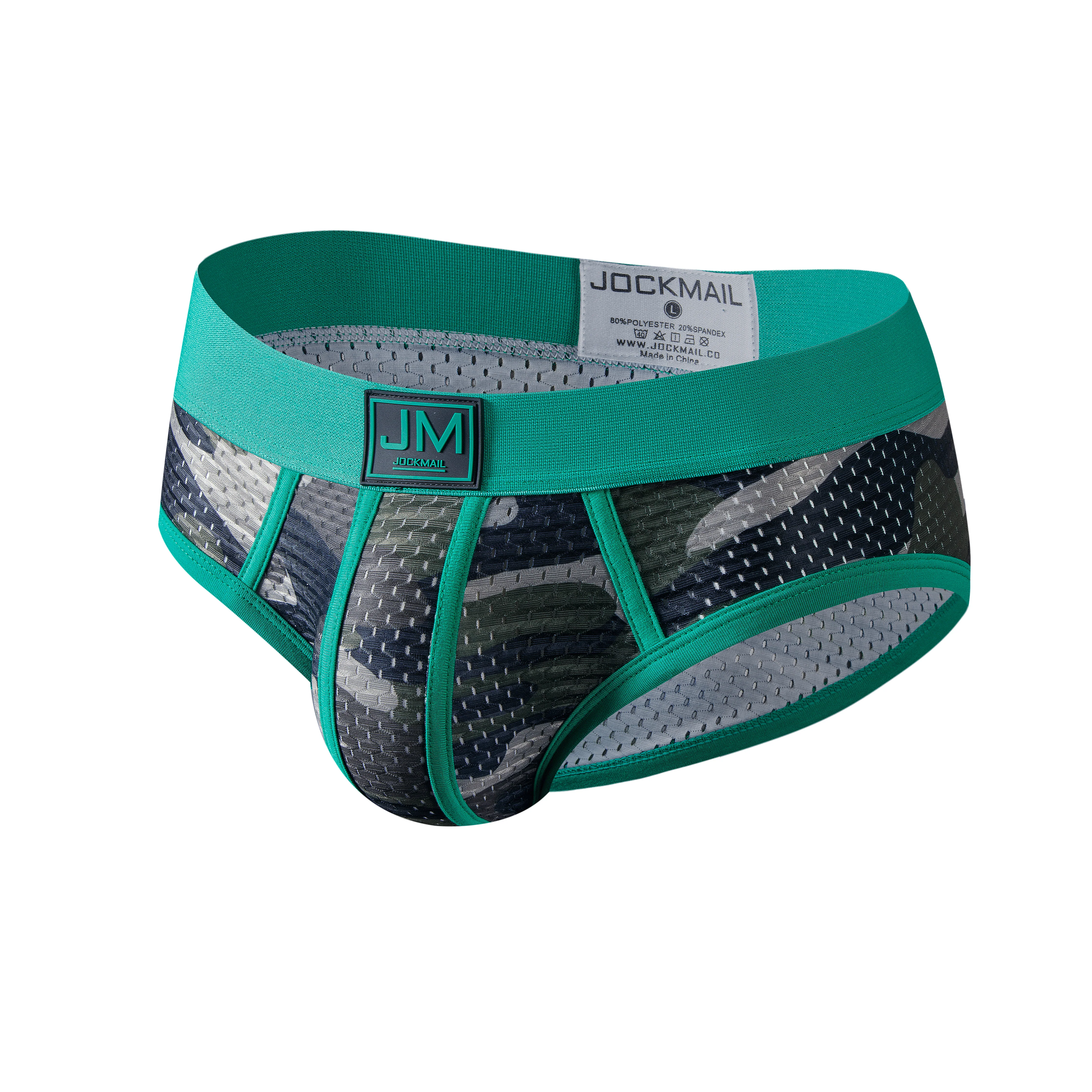 Men's JOCKMAIL JM373 - Camouflage Brief - Image 5