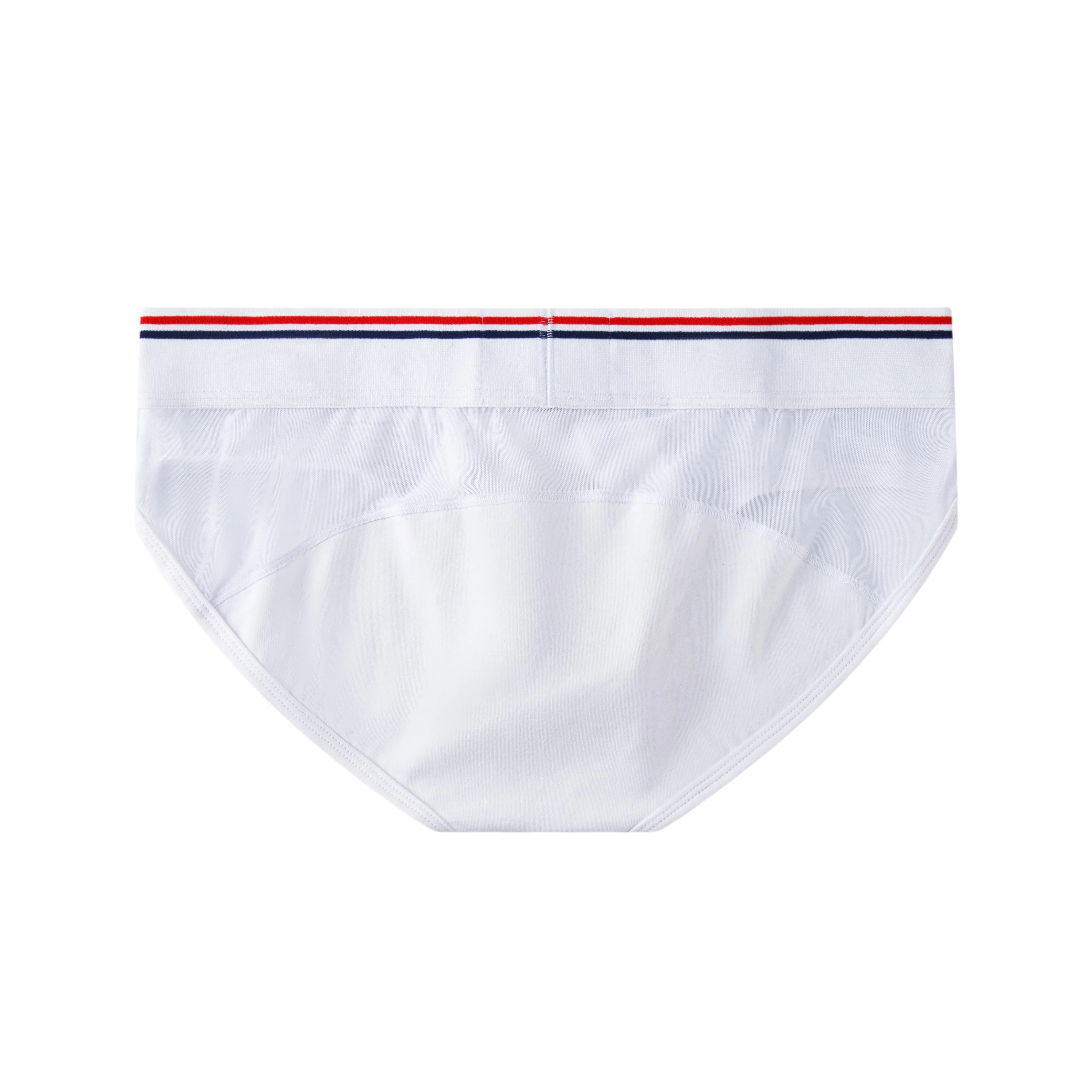 Men's JOCKMAIL JM377 - See Through Monochromatic Lined Brief - Image 6