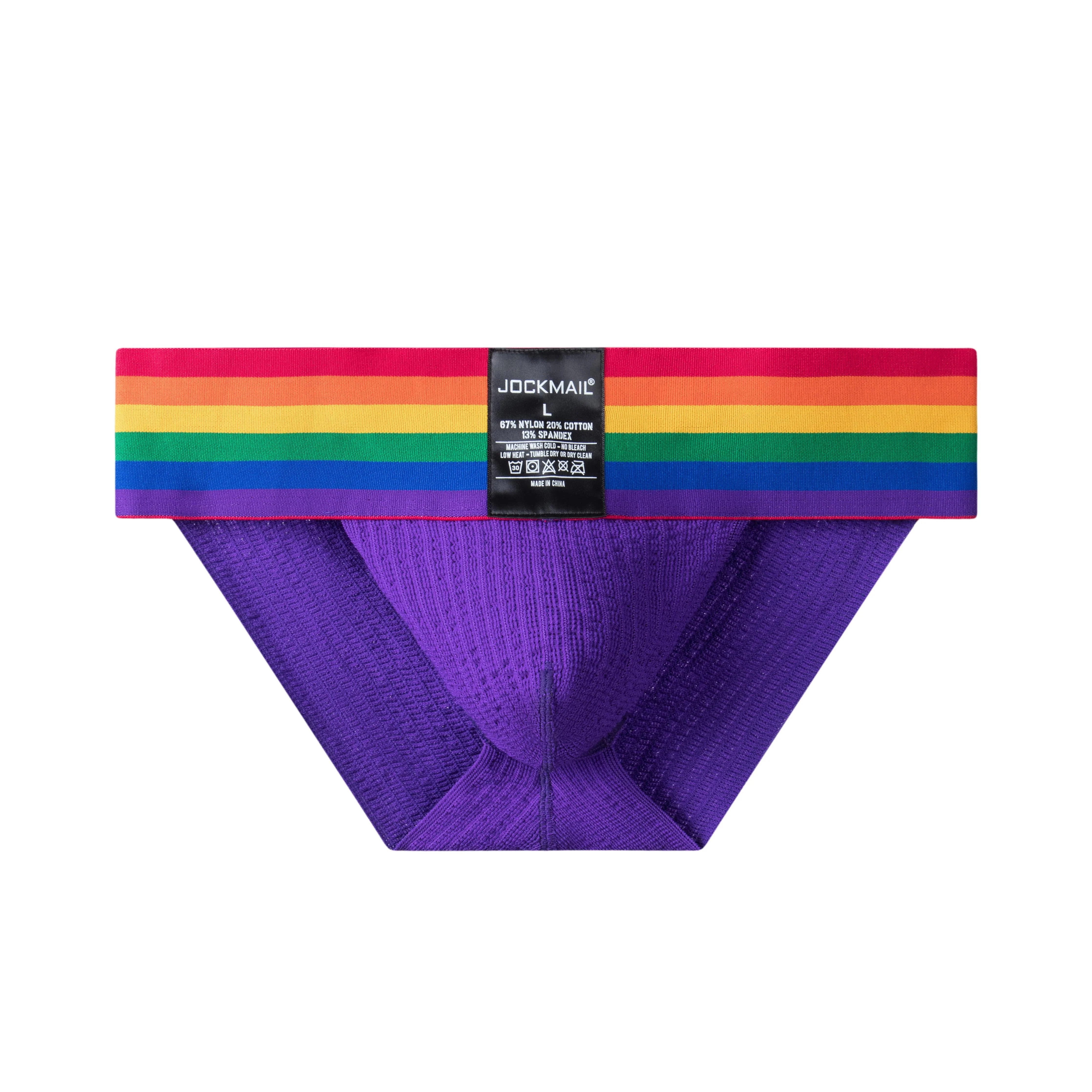 Men's JOCKMAIL JM380 - Old School Pride Brief - Image 13