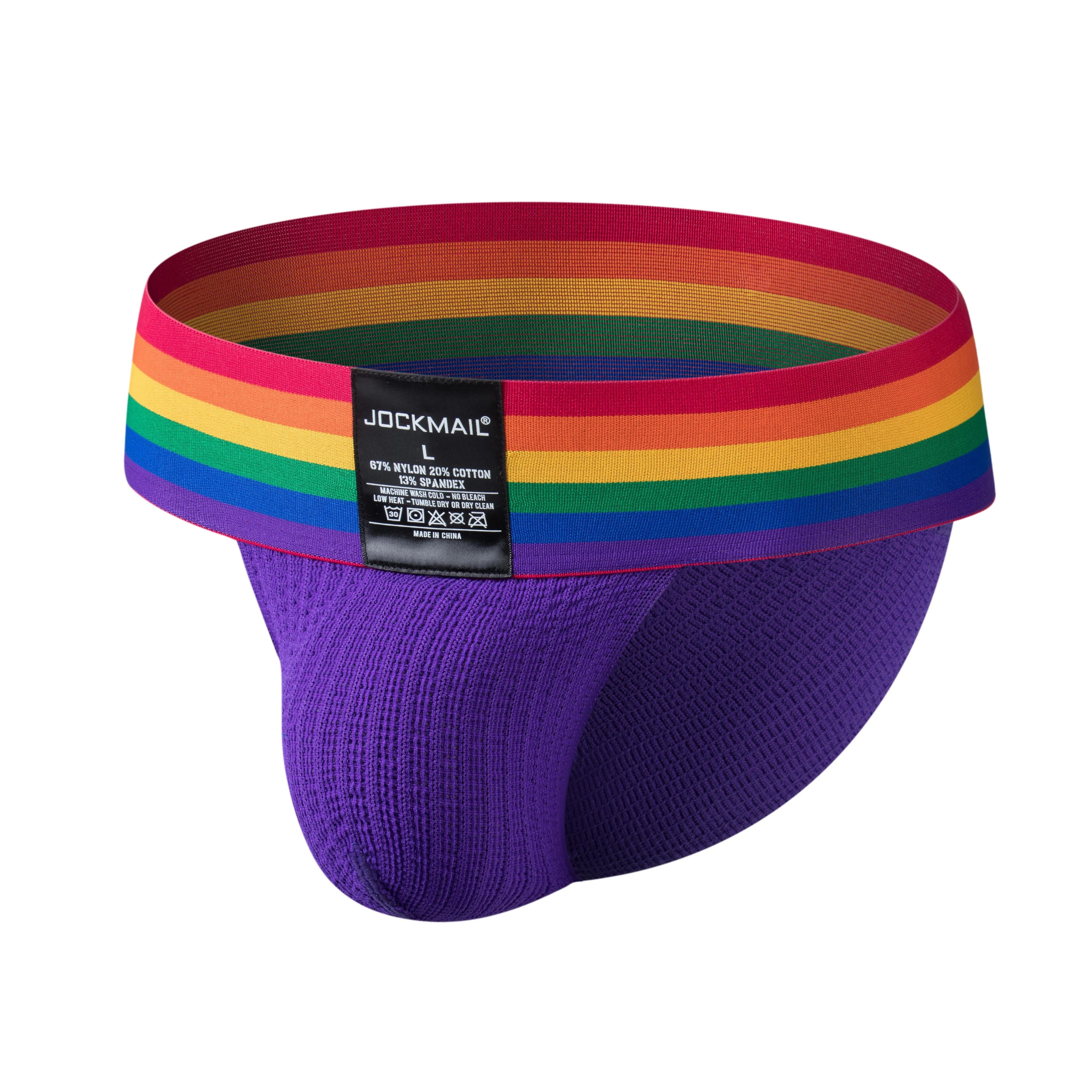 Men's JOCKMAIL JM380 - Old School Pride Brief - Image 14