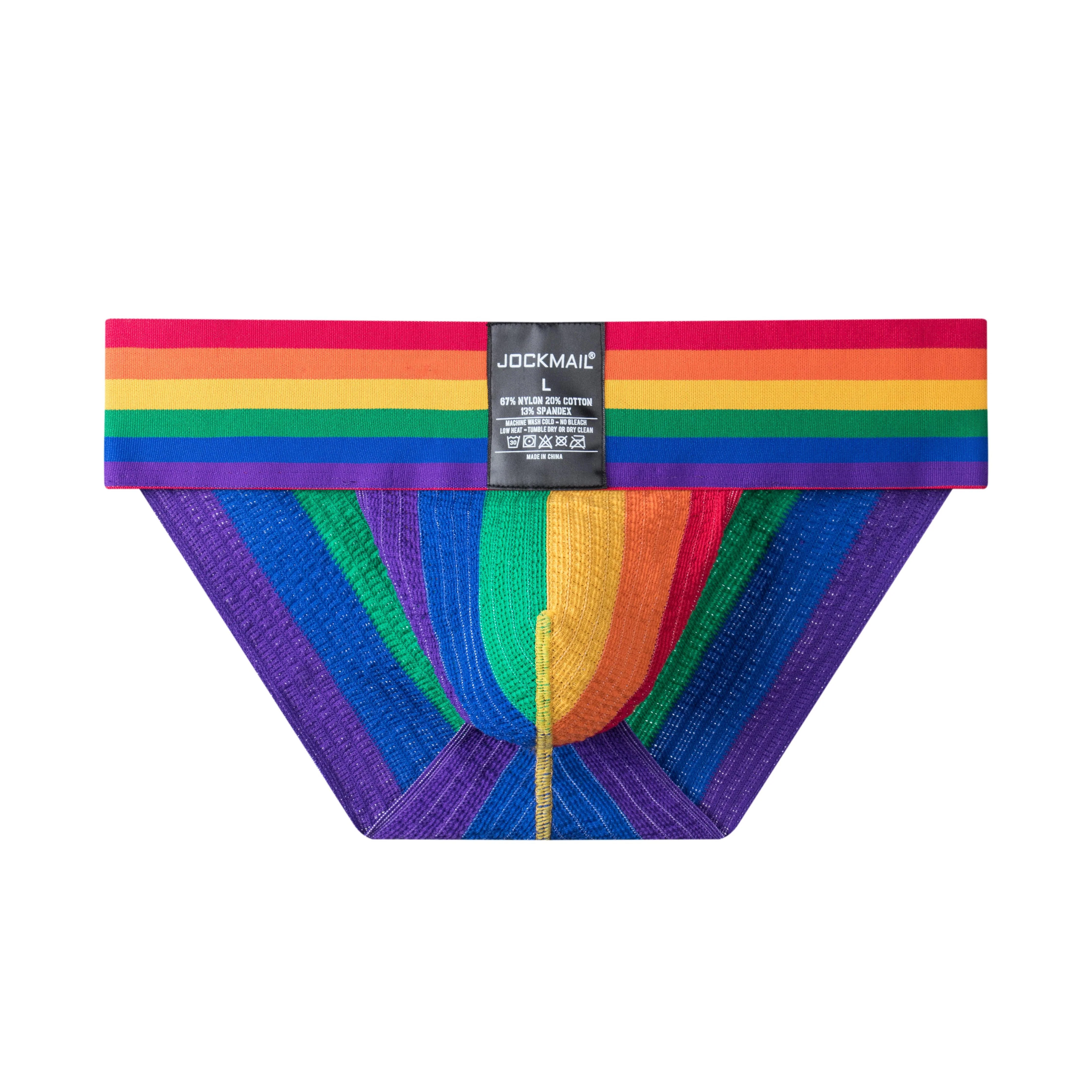 Men's JOCKMAIL JM380 - Old School Pride Brief - Image 15