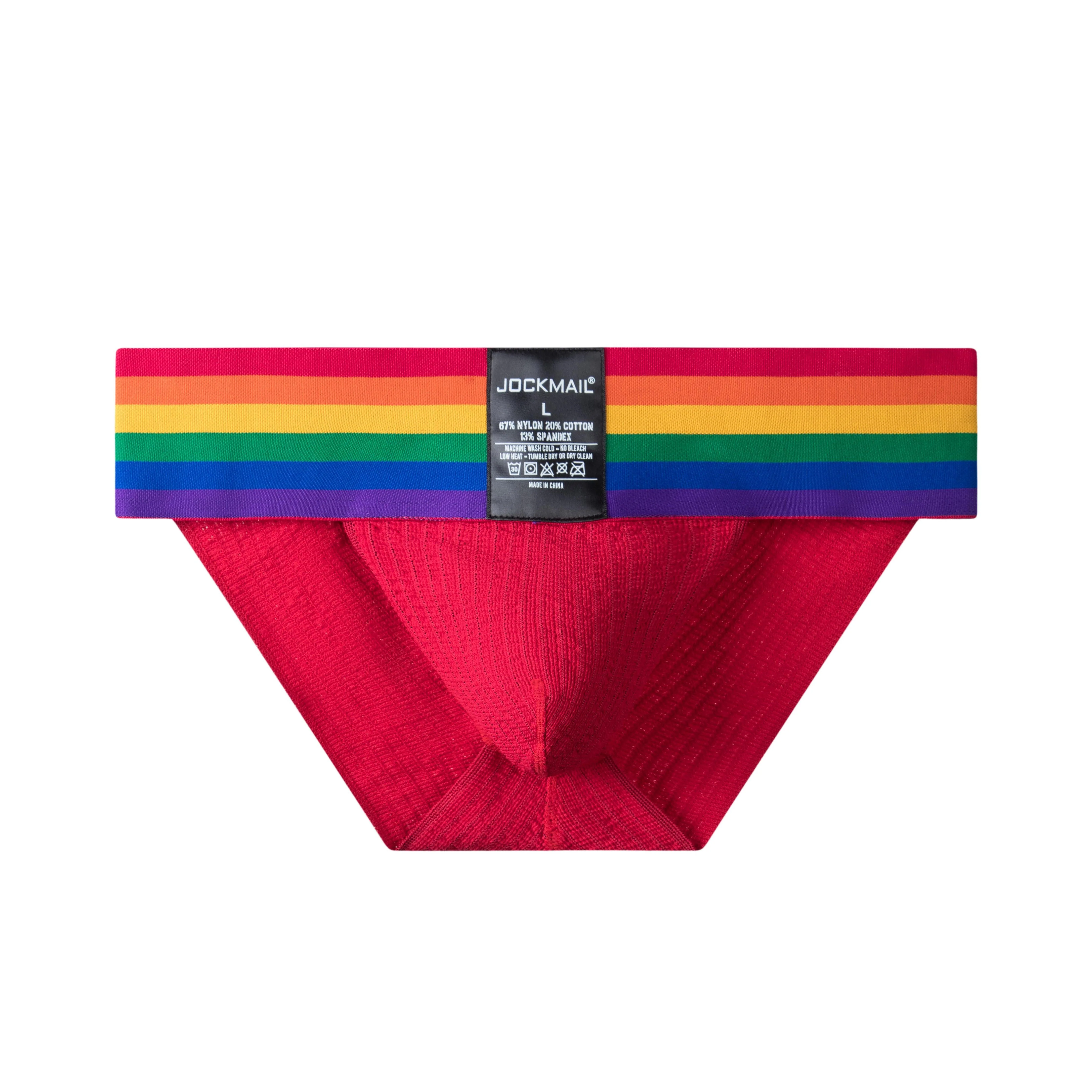 Men's JOCKMAIL JM380 - Old School Pride Brief - Image 17