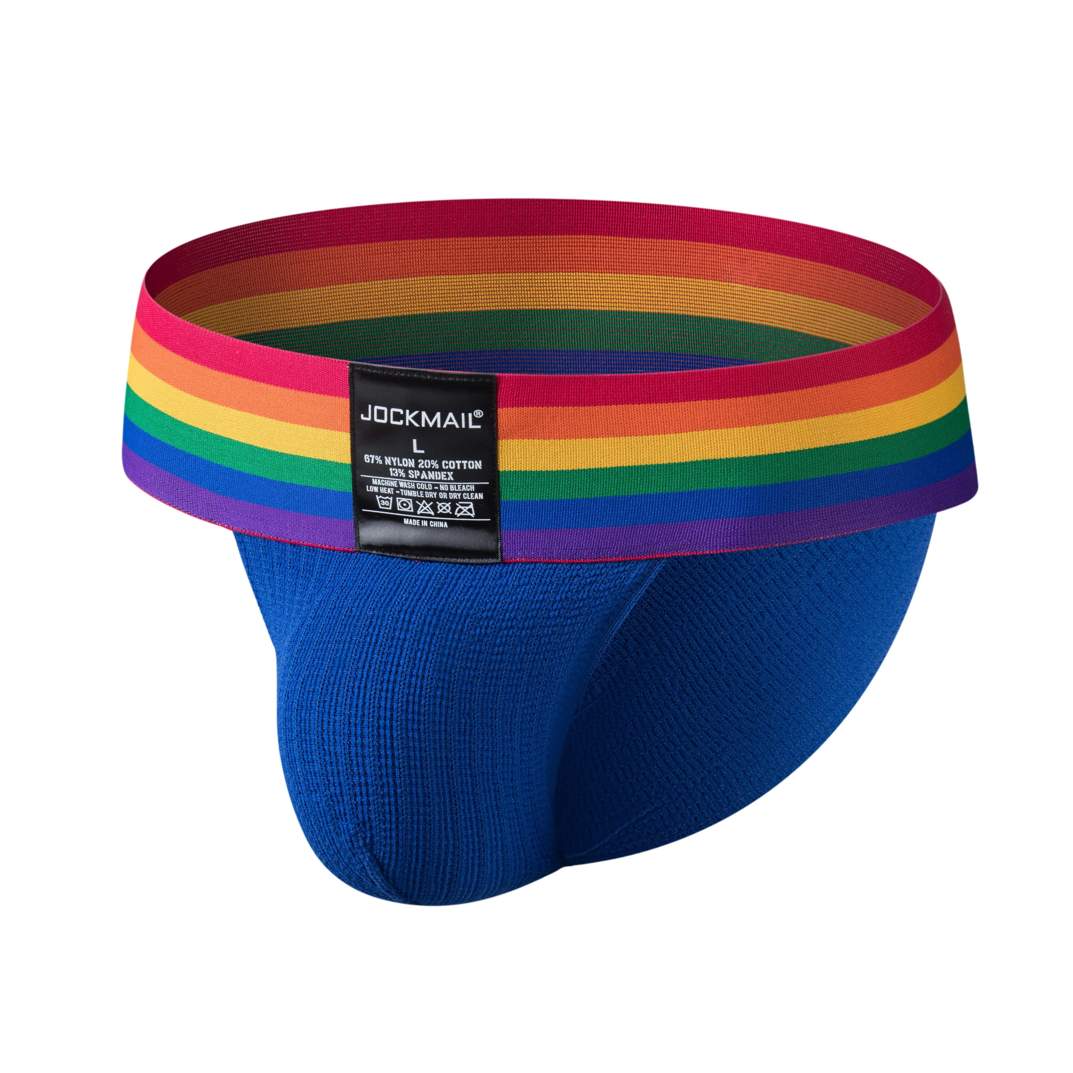 Men's JOCKMAIL JM380 - Old School Pride Brief - Image 4